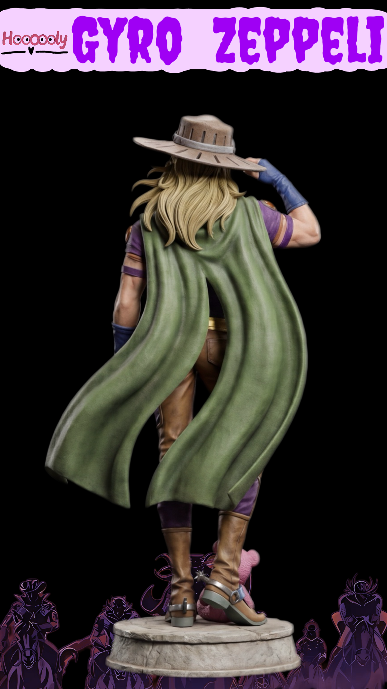 【Pre-sale】1/6 Scale Steel Ball Run Gyro Zeppeli-JoJo's Bizarre Adventure-Hoooooly Studio