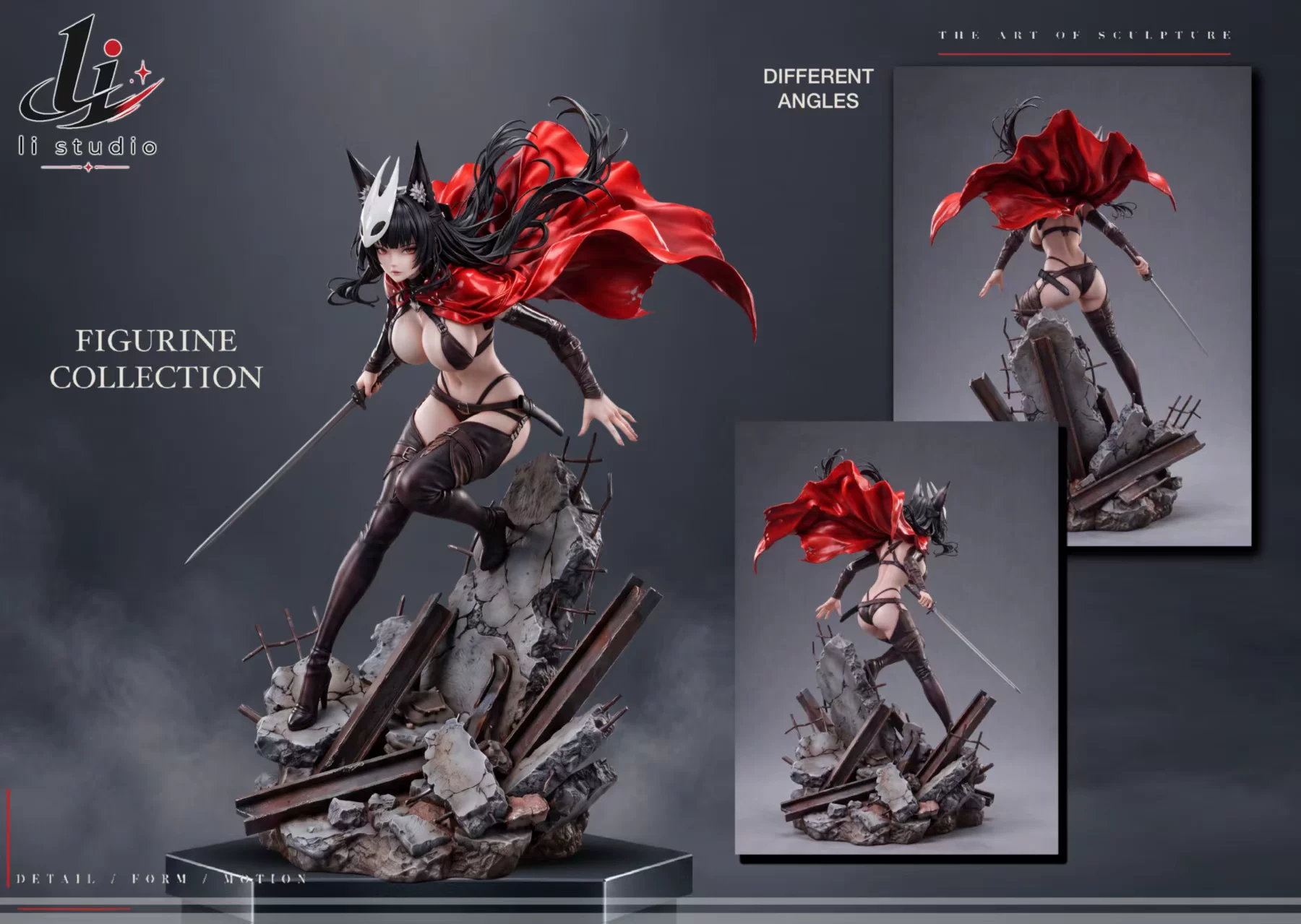 【Pre-sale】1/6 Scale Red Fox Shadow Hoshimi Miyabi-Zenless Zone Zero-Li Studio