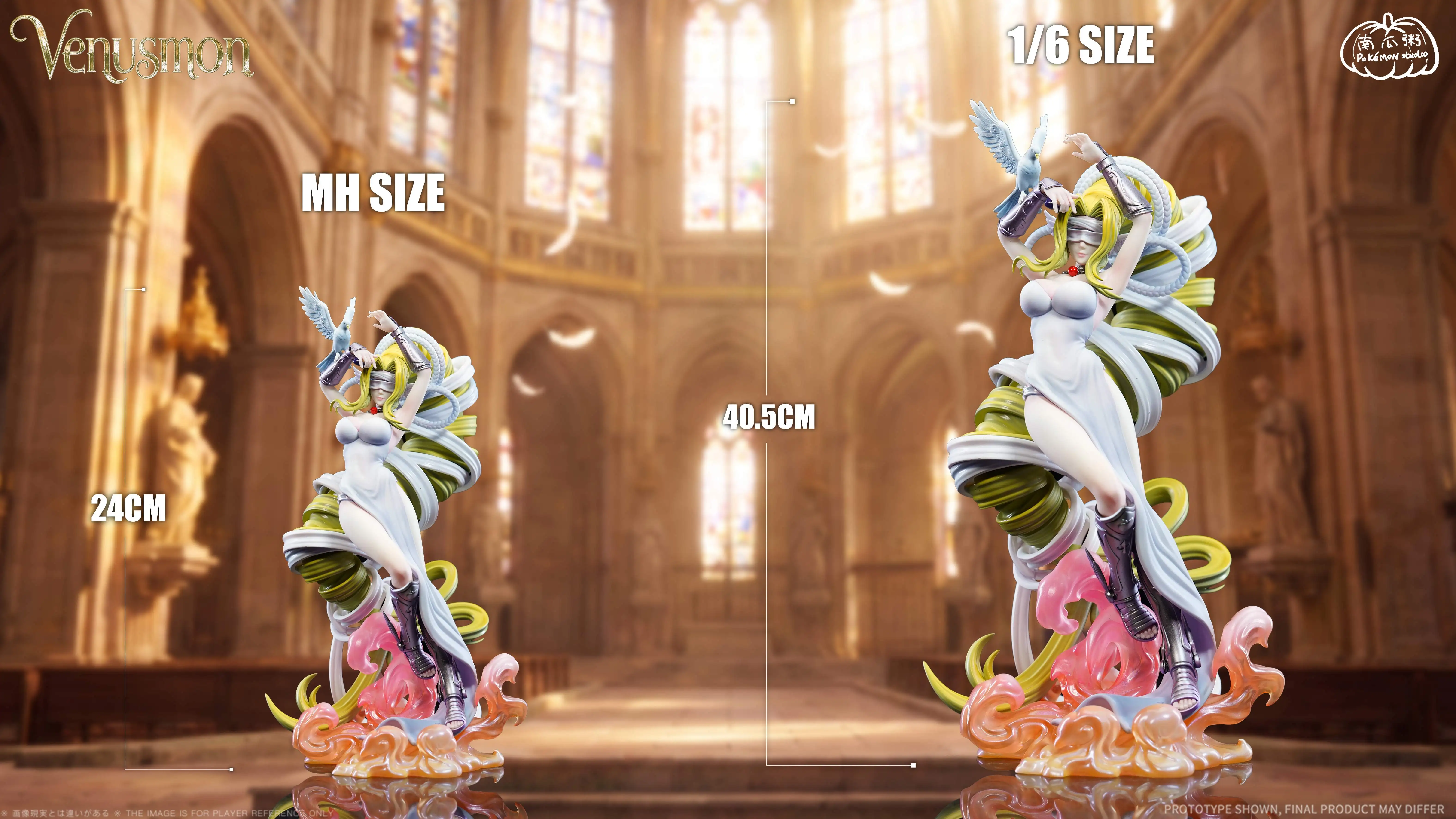 【Pre-sale】MH and 1/6 Scale Venusmon-Digimon Adventure-Pokemon Studio