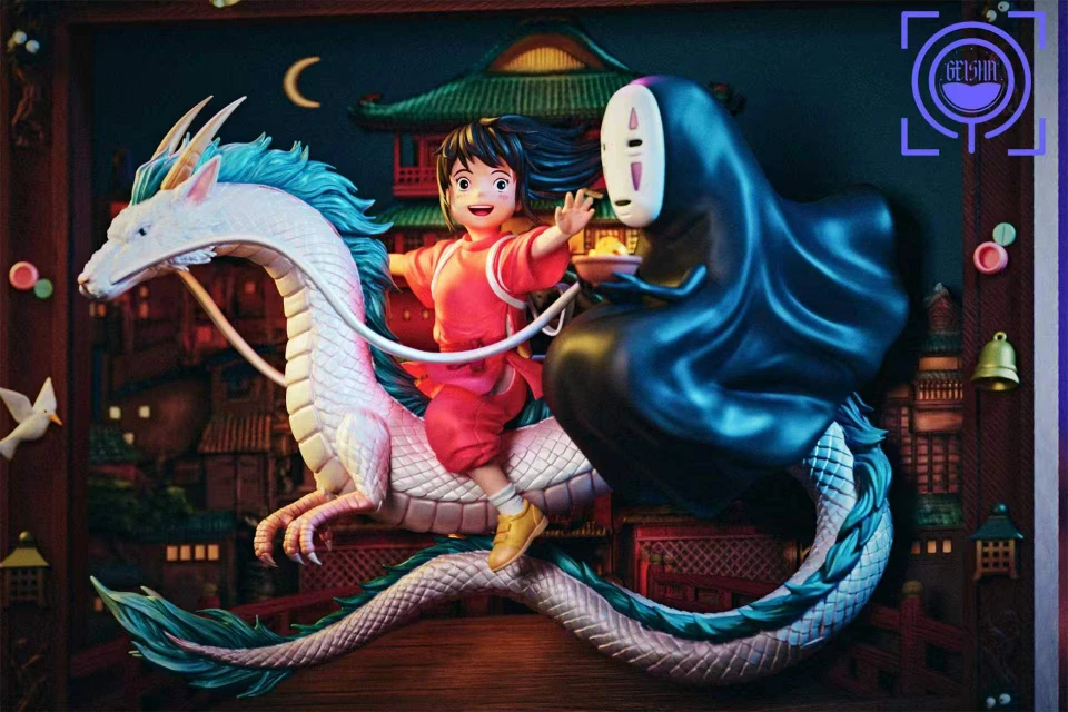 【Pre-sale】Chihiro, Haku and No face Card-Spirited Away-GEISHA Studio