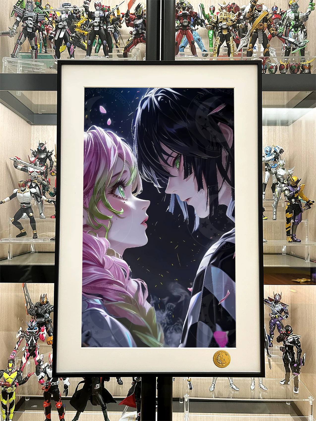 【Pre-sale】Decorative Painting of Kanroji Mitsuri and Iguro Obanai-XingKong Studio