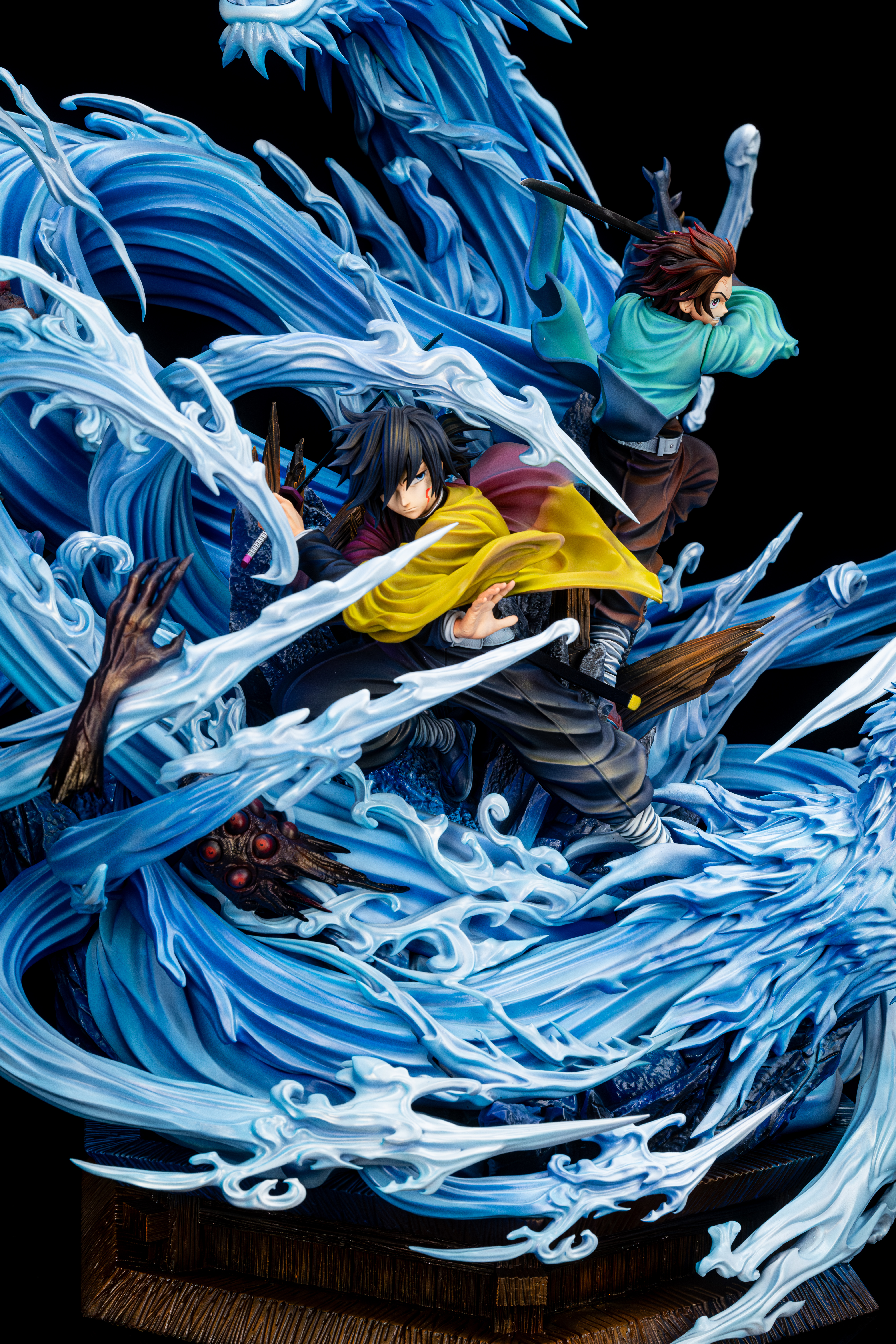 【Pre-sale】1/6 Scale Kamado Tnajiro and Tomioka Giyuu-Demon Slayer-LeiHaoKeYu Studio