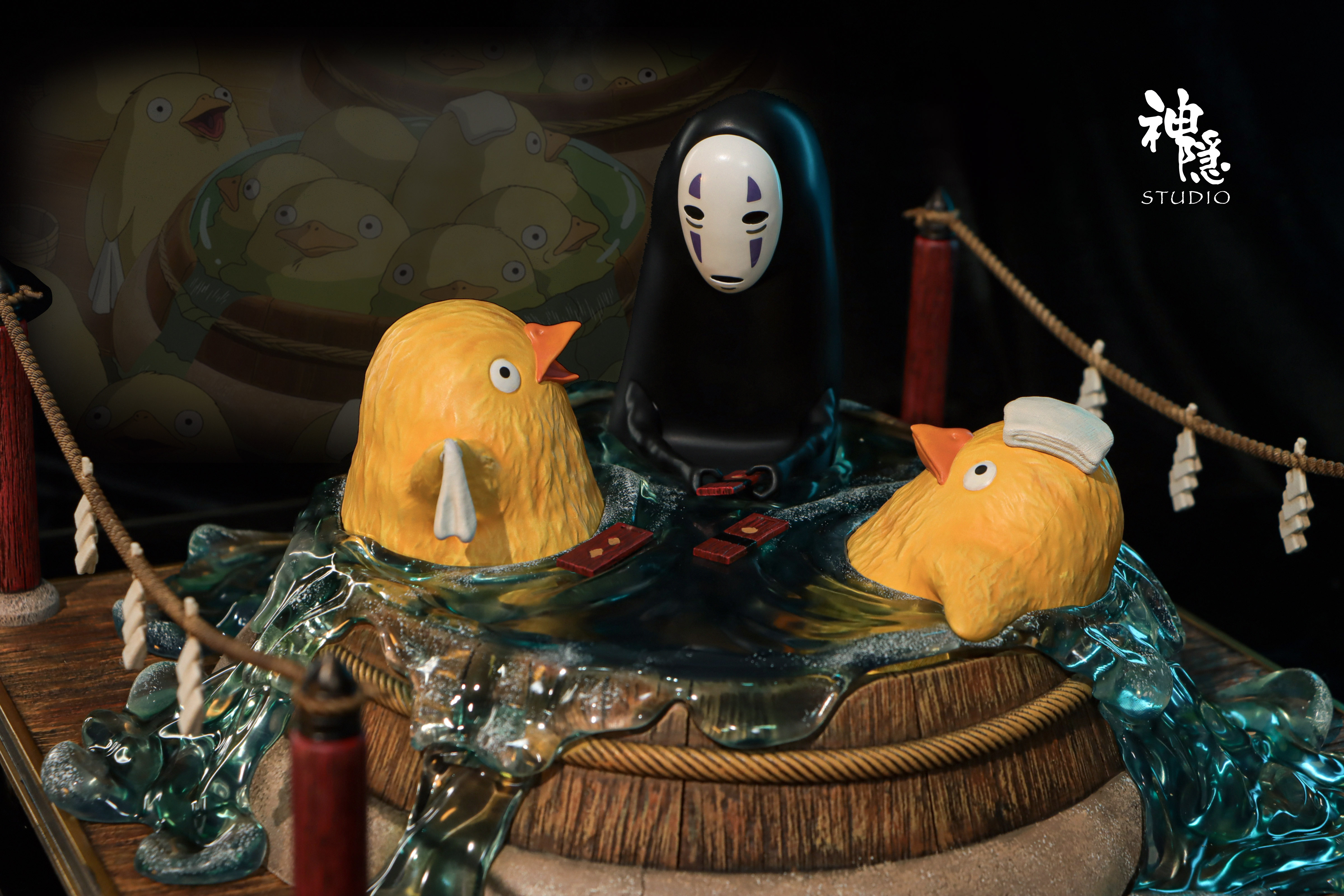 【Pre-sale】Showering No-face Man-Spirited Away-ShenYin Studio