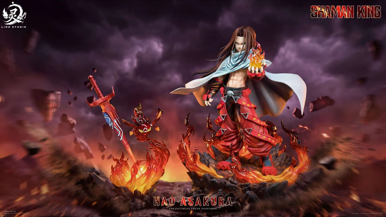 【Pre-sale】1/6 Scale Hao Asakura with LED-SHAMAN KING-Ling Studio