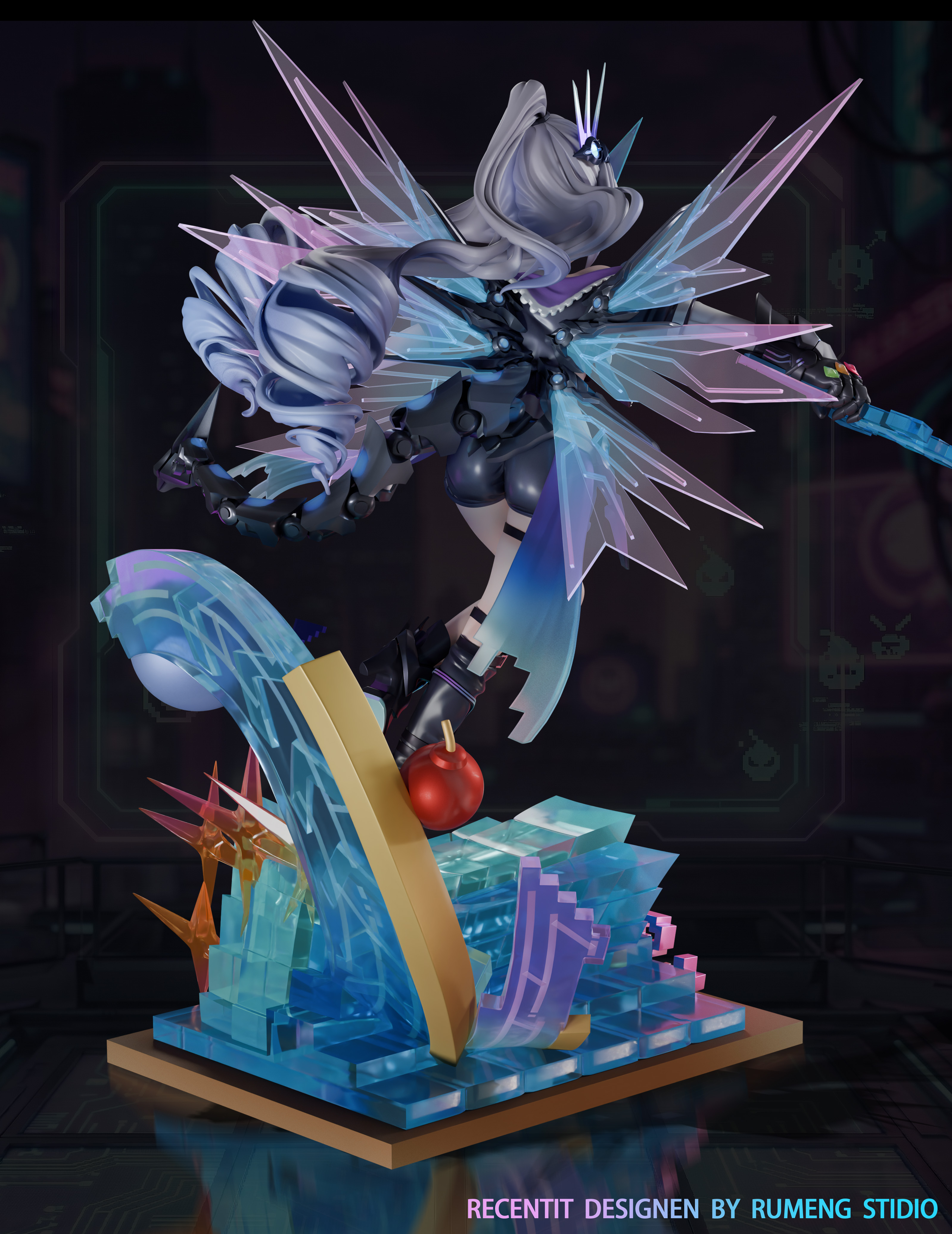 【Pre-sale】1/6 Scale LV.999 Silver Wolf-RuMeng Studio