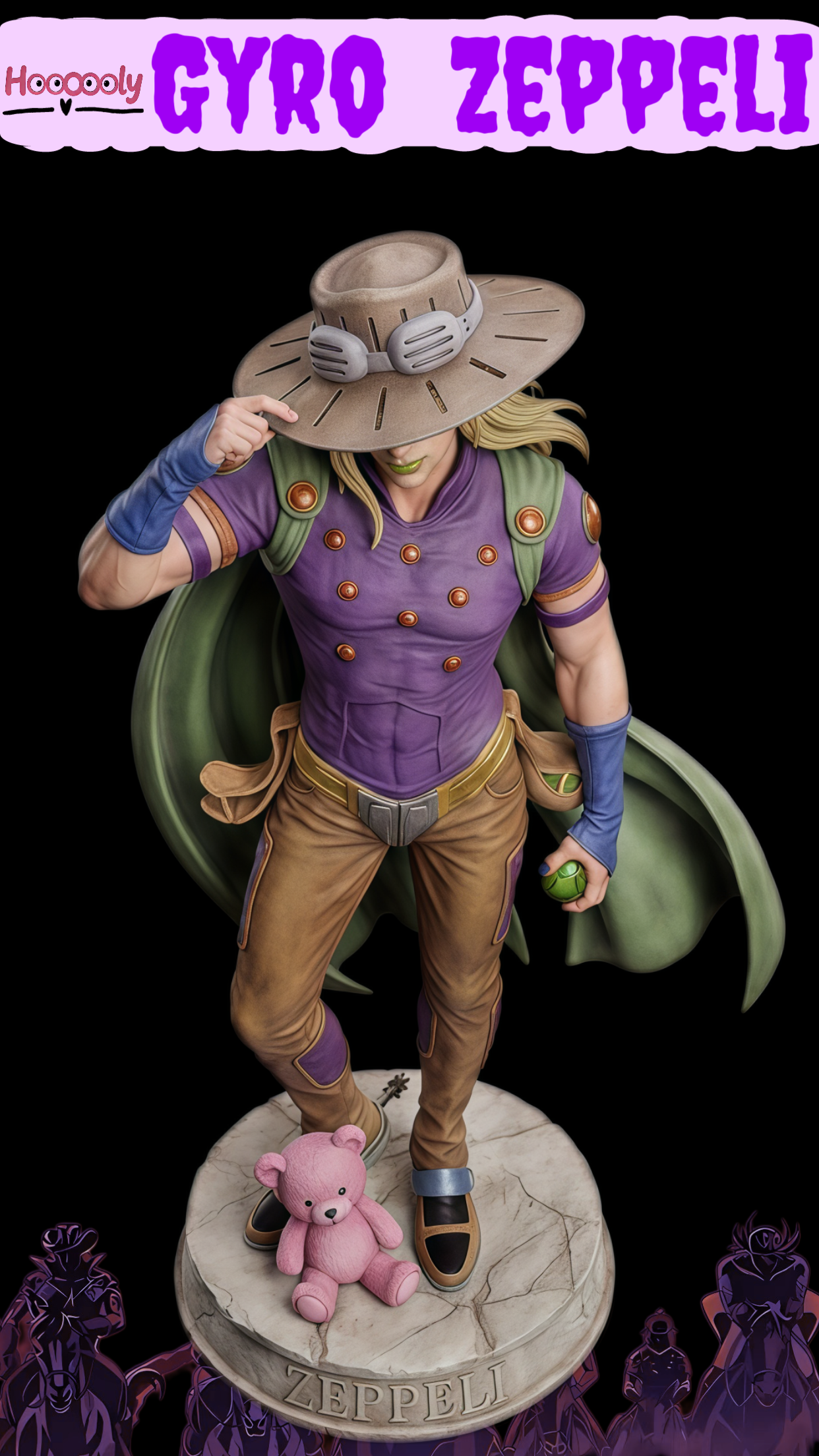 【Pre-sale】1/6 Scale Steel Ball Run Gyro Zeppeli-JoJo's Bizarre Adventure-Hoooooly Studio