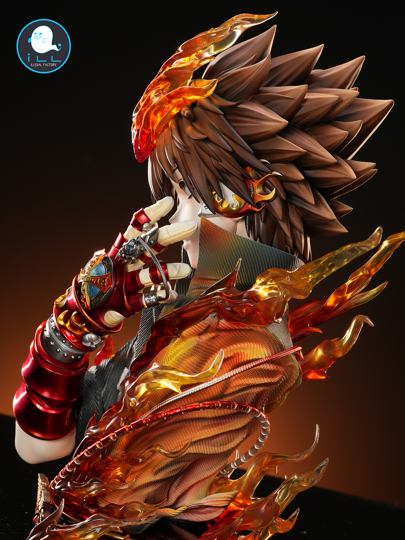 【Pre-sale】020 Bust of Sawada Tsunayoshi with LED-ILLegal FACTORY Studio