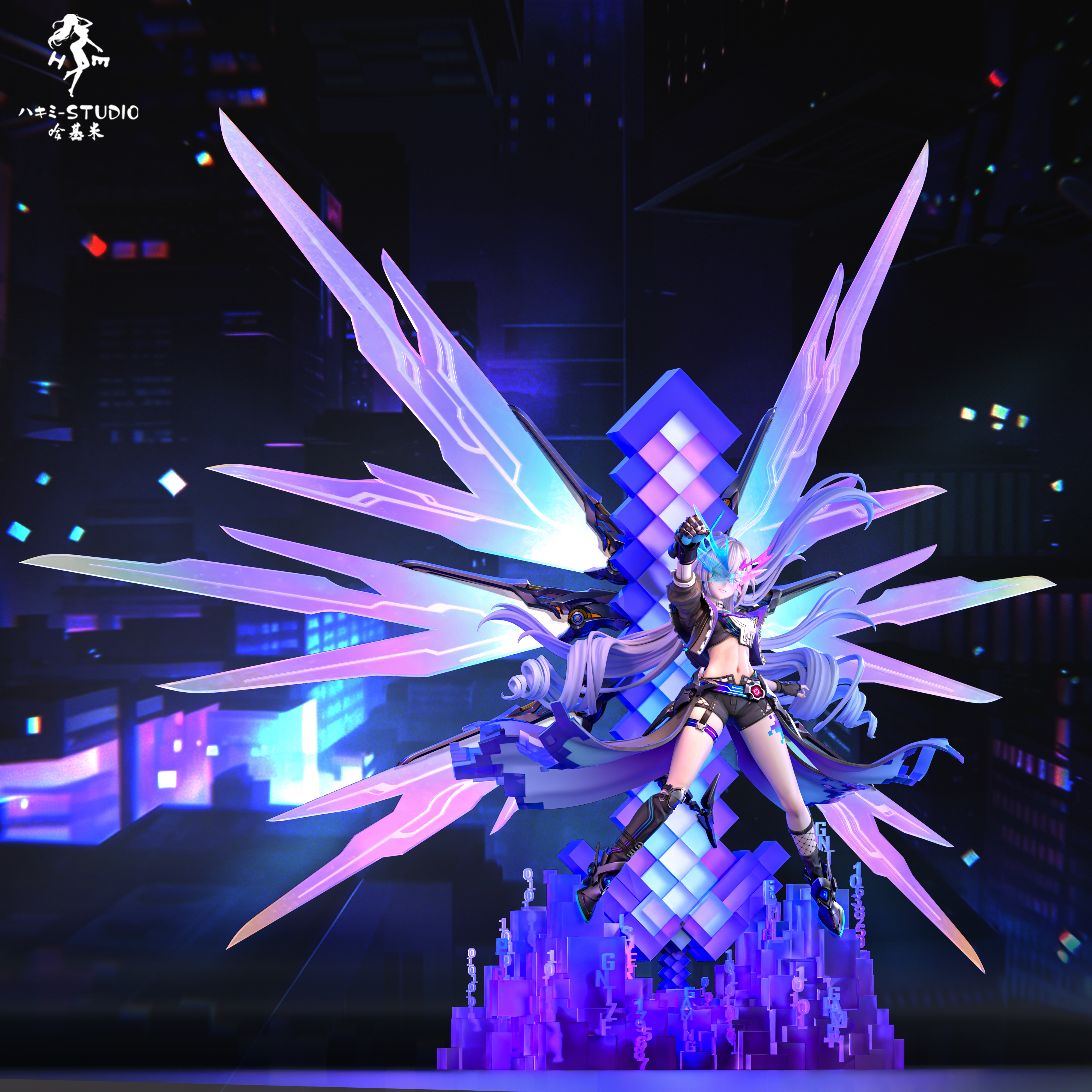 【Pre-sale】1/6 Scale LV.999 Silver Wolf-Hajimi Studio