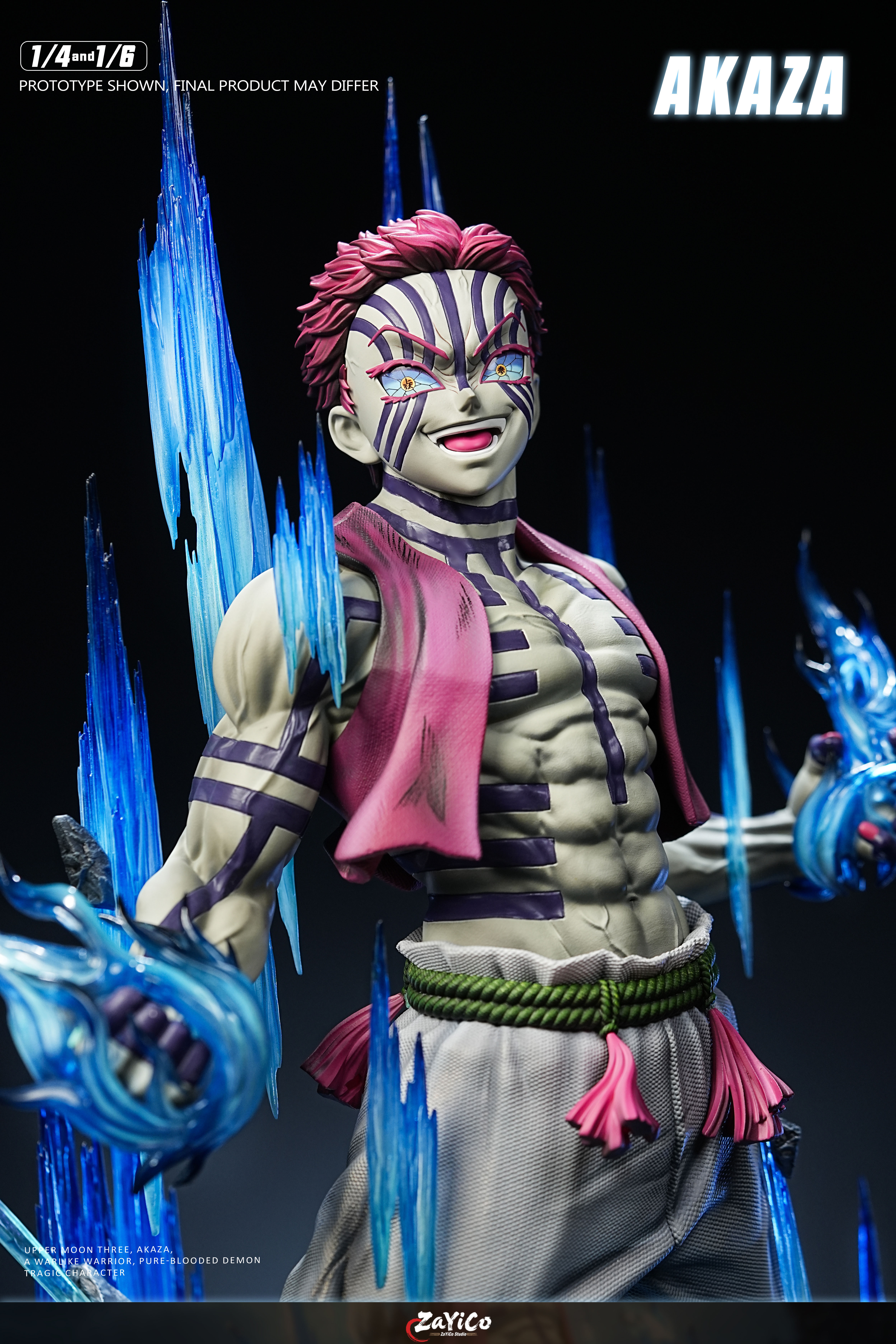 【Pre-sale】1/6 and 1/4 Scale Standing Akaza with LED-Zayico Studio