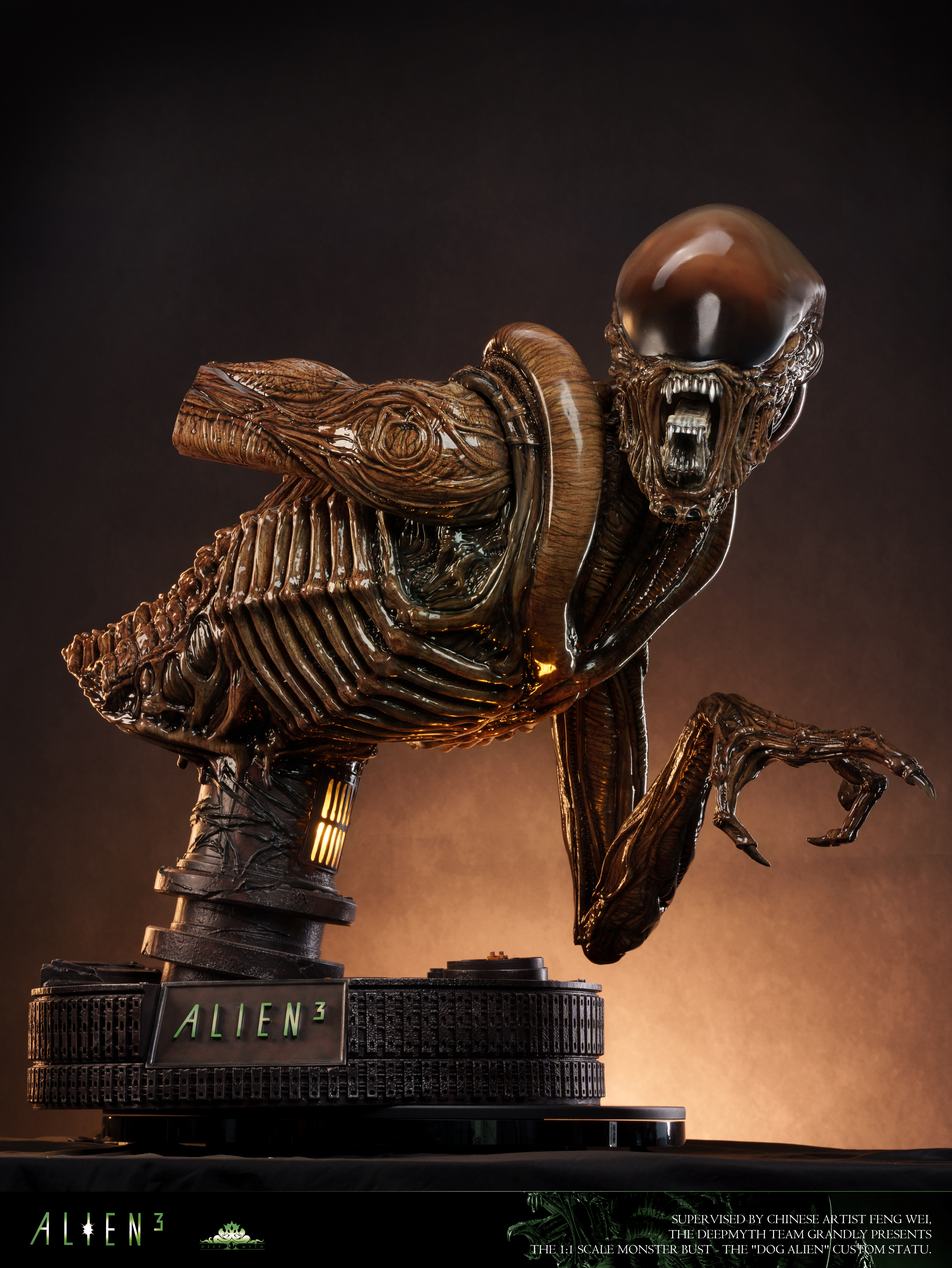 【Pre-sale】1/1 Scale Bust of Dog Alien-Deepmyth Studio