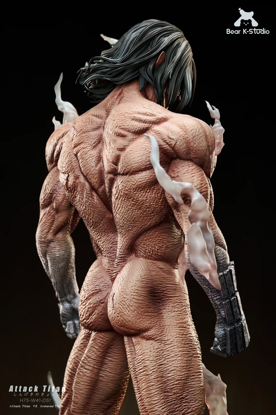 【Pre-sale】Eren Titan vs Armored Titan-Attack on Titan-BK Studio