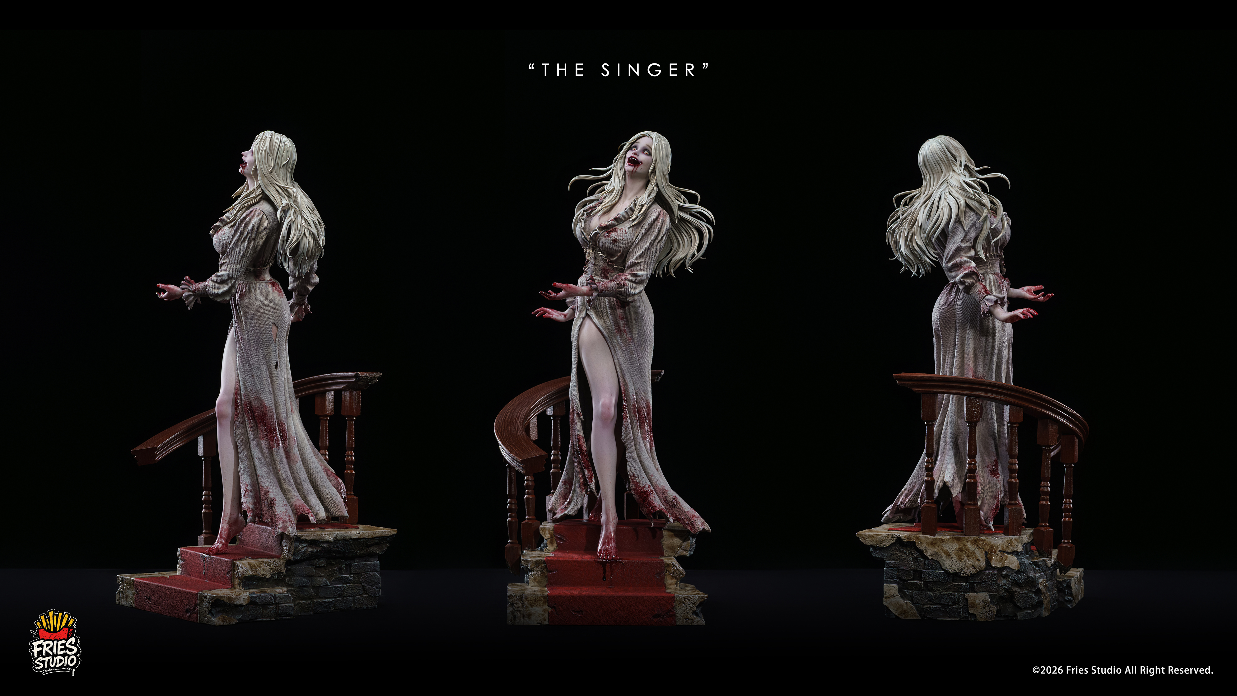 【Pre-sale】1/3 Scale The Singer-Resident Evil-Fries Studio