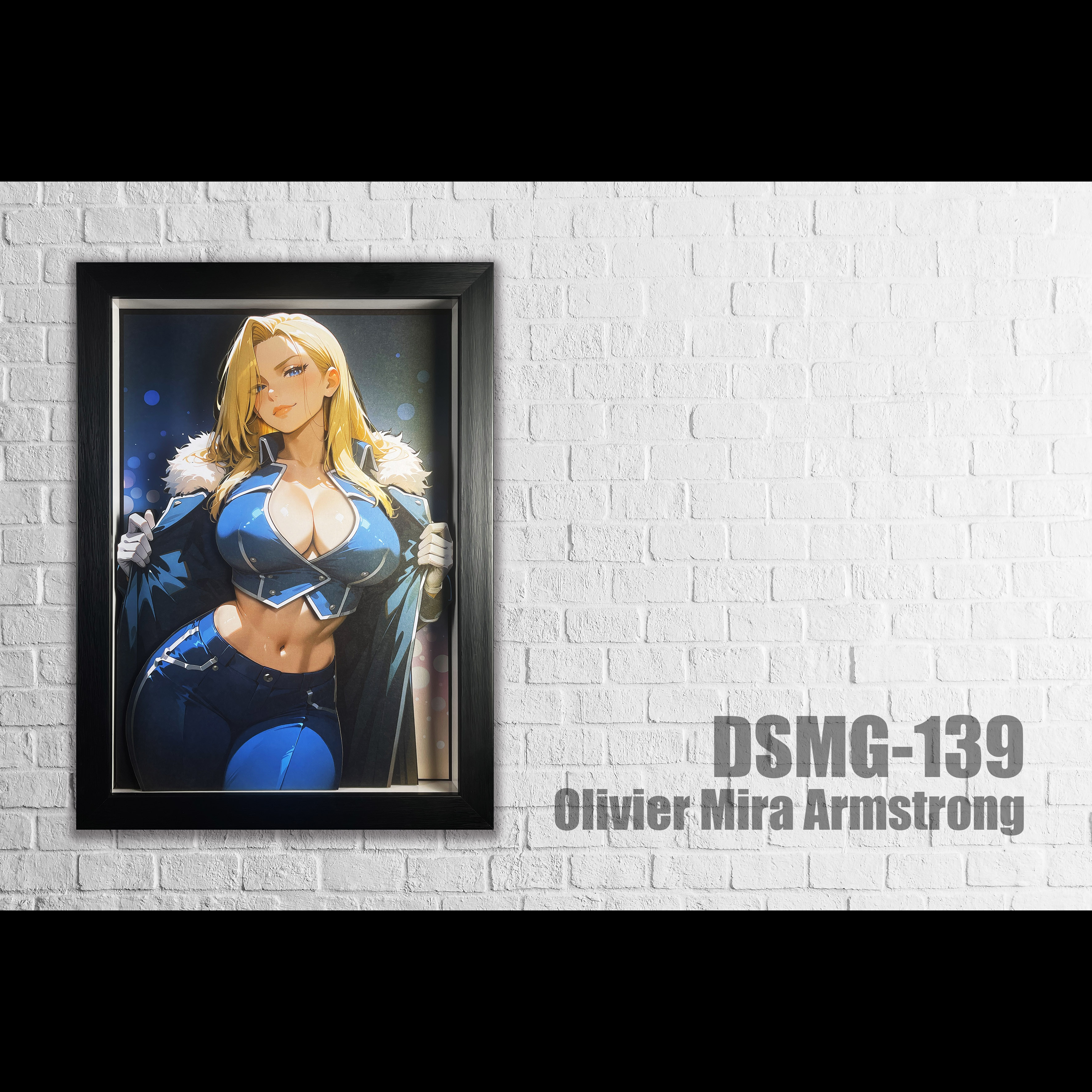 【Pre-sale】Decorative Painting of Olivier Mira Armstrong-Black and White Studio
