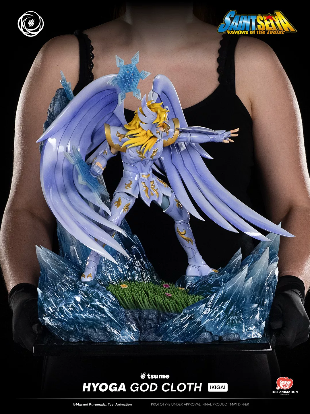 【Pre-sale】1/6 Scale Hyoga God Cloth-Ikigai-Saint Seiya-TSUME Studio