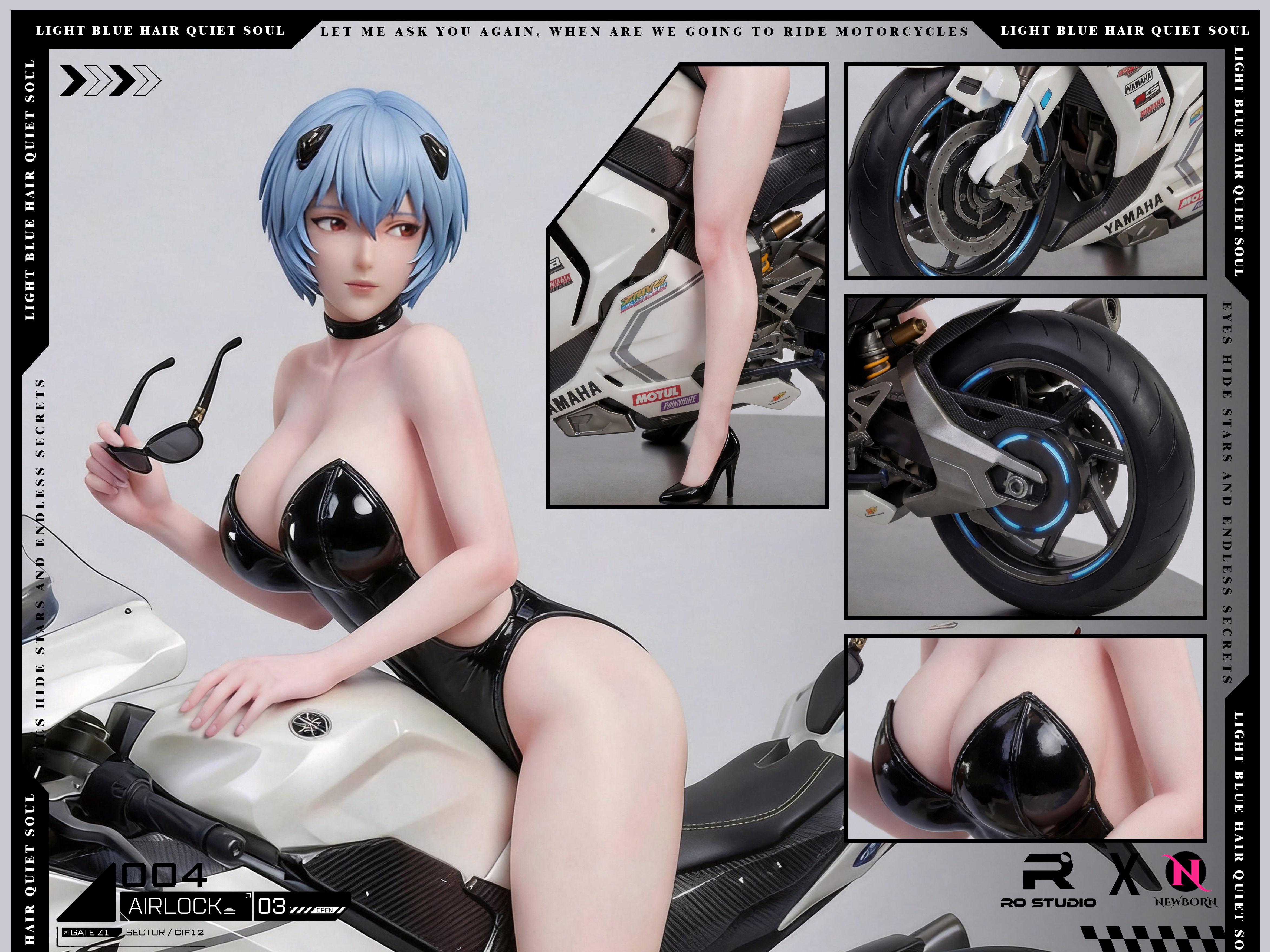 【Pre-sale】1/4 Scale Ayanami Rei-RO and NewBorn Studio