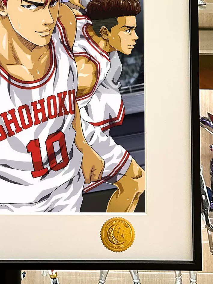 【Pre-sale】Decorative Painting of White Clothes Hanamichi Sakuragi, Kaede Rukawa, Tsuyoshi Akagi, Hisashi Miyagi‌ and Ryota Miyagi‌‌‌-Slam Dunk-XingKong Studio