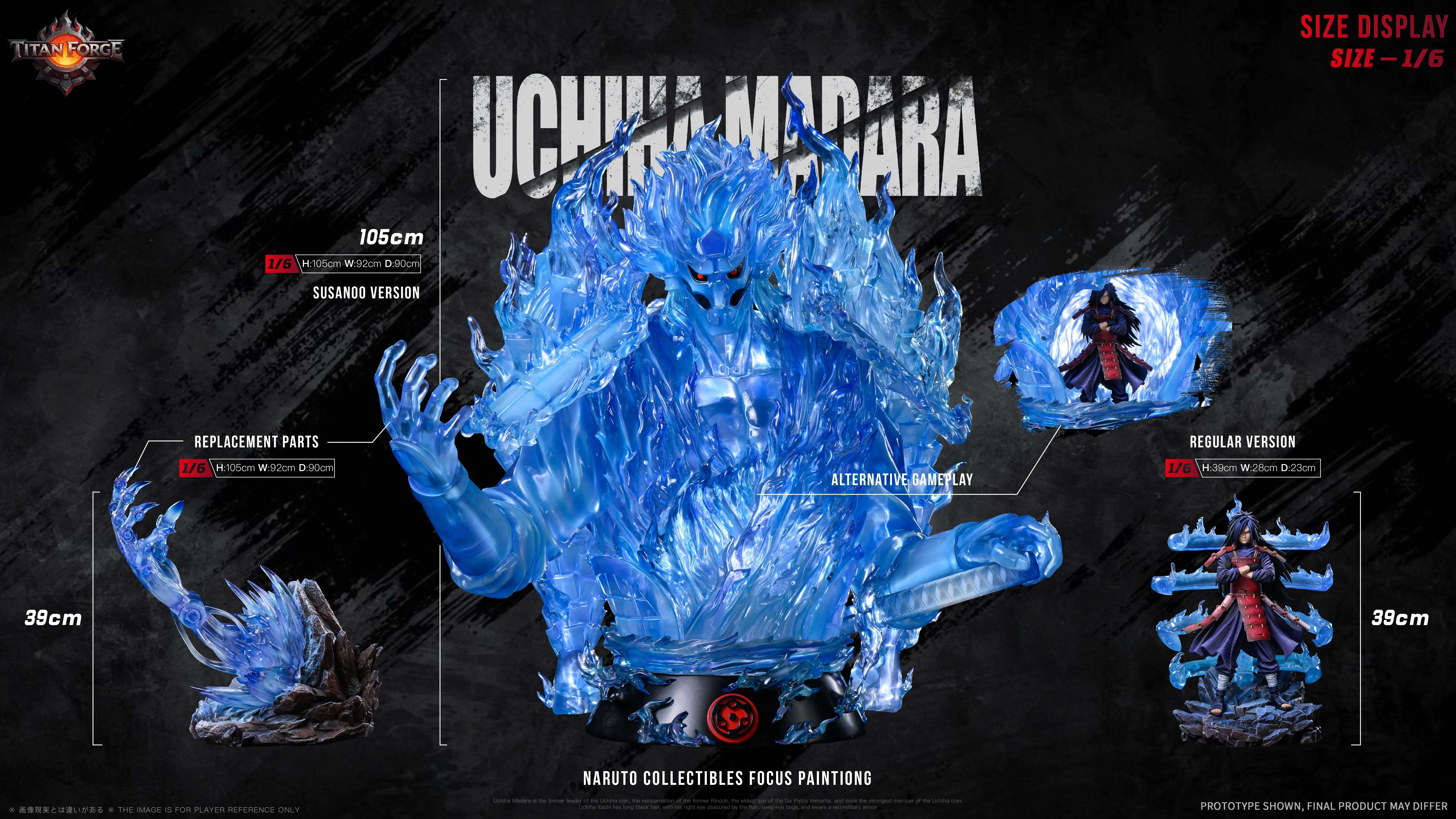 【Pre-sale】1/6 Scale Uchiha Madara-TITAN FORGE Studio