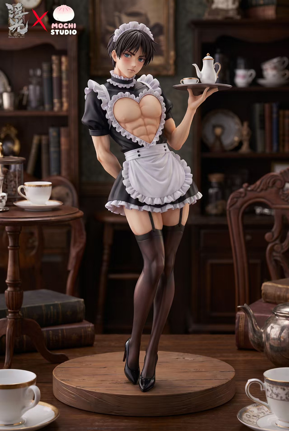 【Pre-sale】1/6 Scale Maid Suit Eren Jaeger and Levi Ackerman-Attack on Titan-MOCHI Studio
