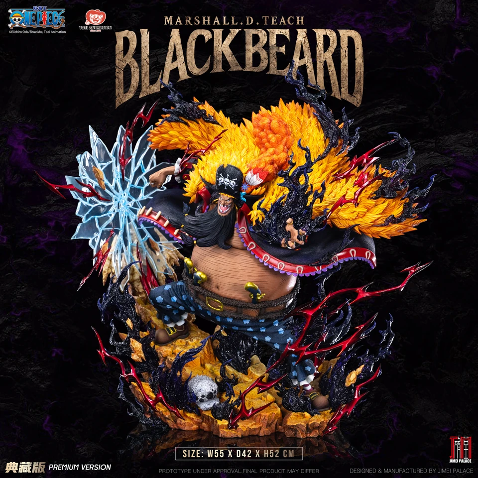 【Pre-sale】1/6 Scale Legendary BlackBeard Licensed-One Piece-Jimei Palace Studio