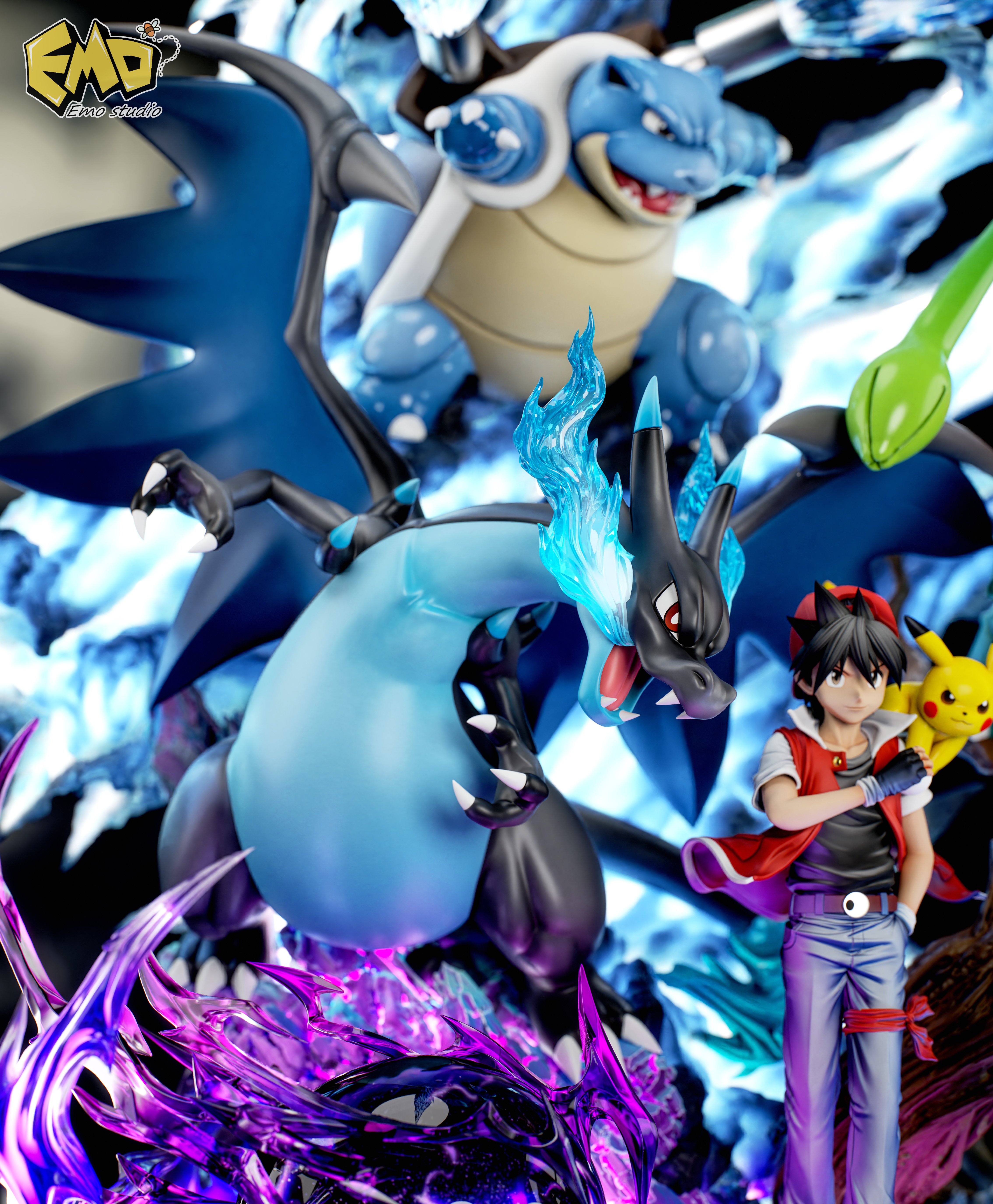 【Pre-sale】001 Red with LED-Pokemon-EMO Studio
