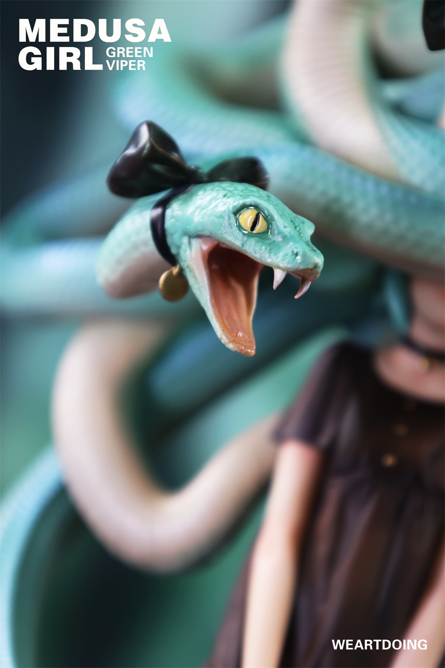 【Pre-sale】Medusa Girl-Green Viper and Crimson Viper-WeArtDoing Studio
