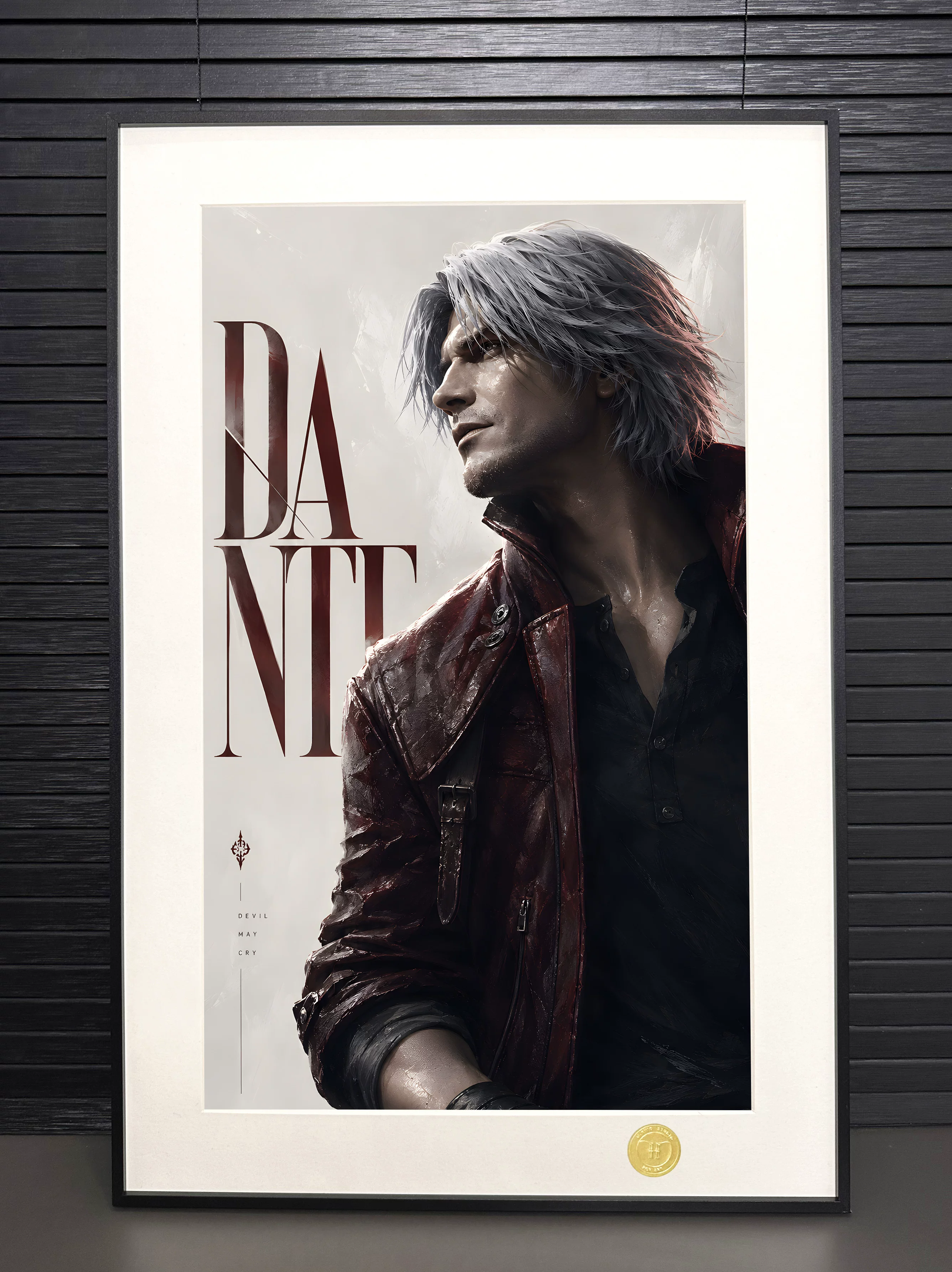 【Pre-sale】Decorative Painting of Dante-Devil May Cry-H2 Studio