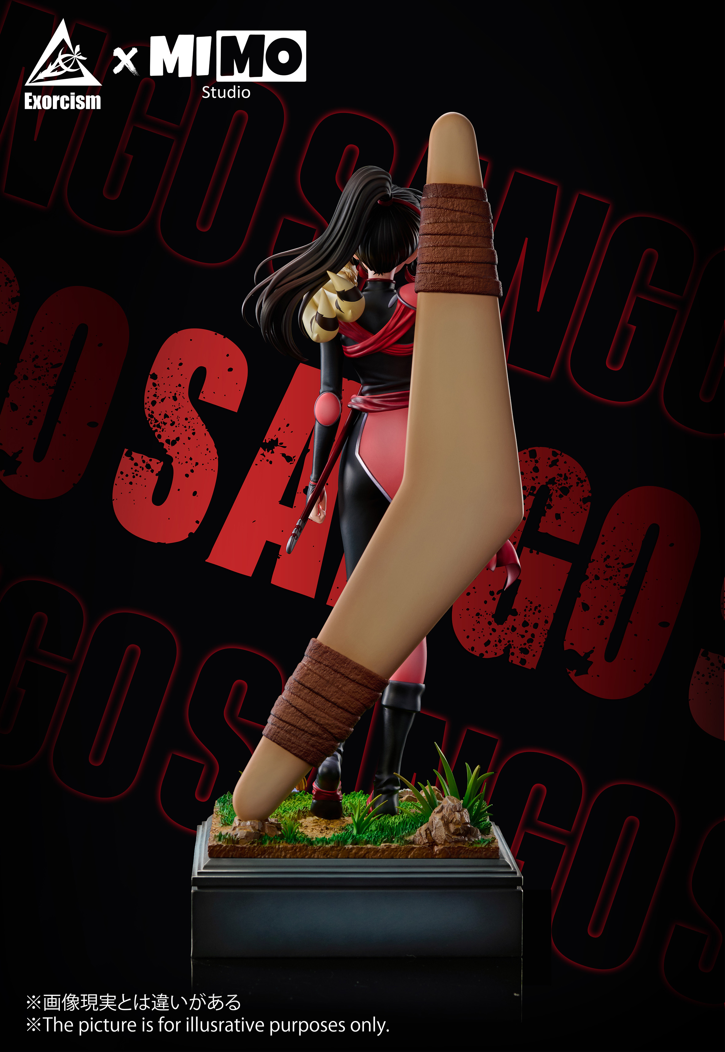 【Pre-sale】1/6 Scale Sango-InuYasha-Exorcism × Mimo Studio
