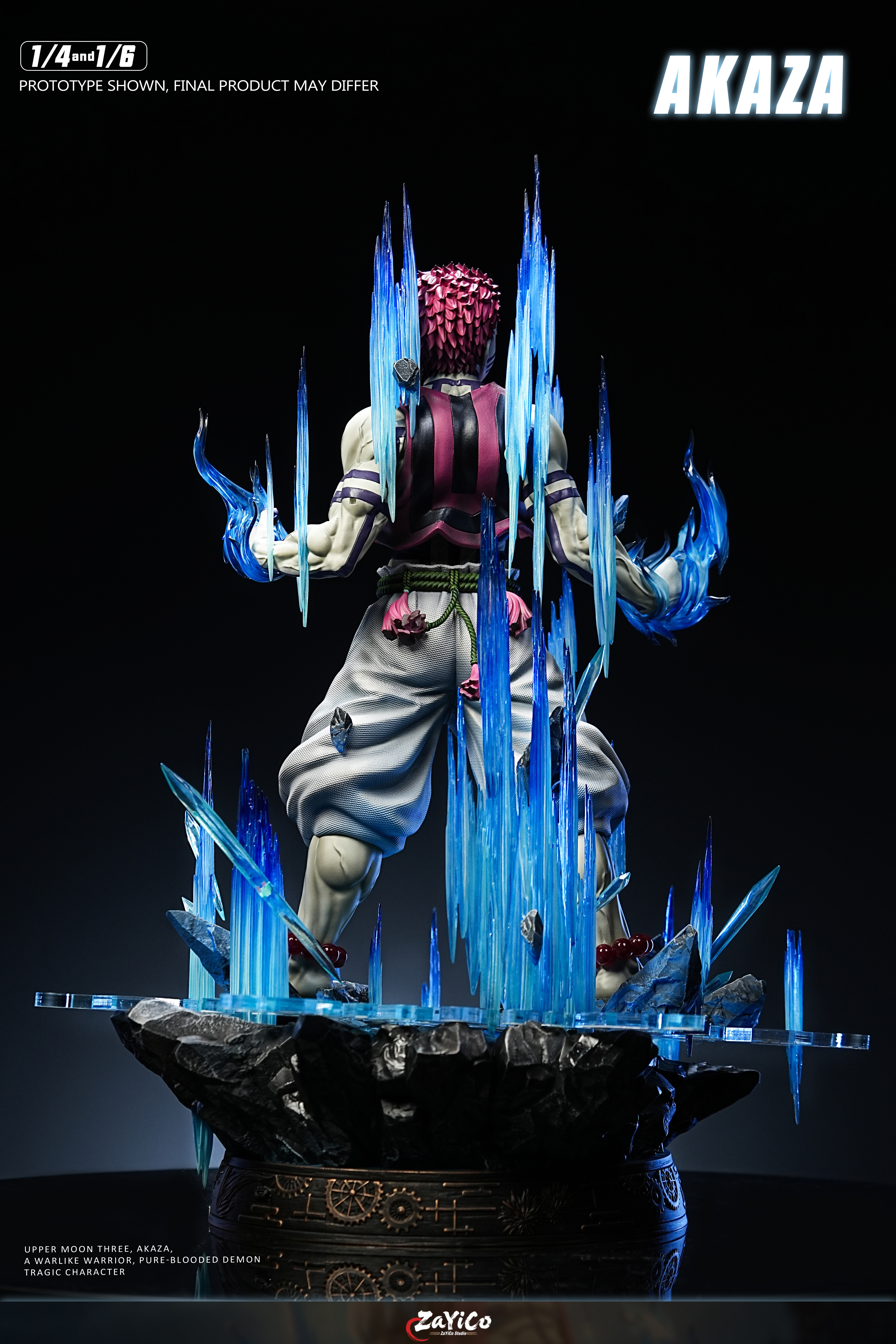 【Pre-sale】1/6 and 1/4 Scale Standing Akaza with LED-Zayico Studio