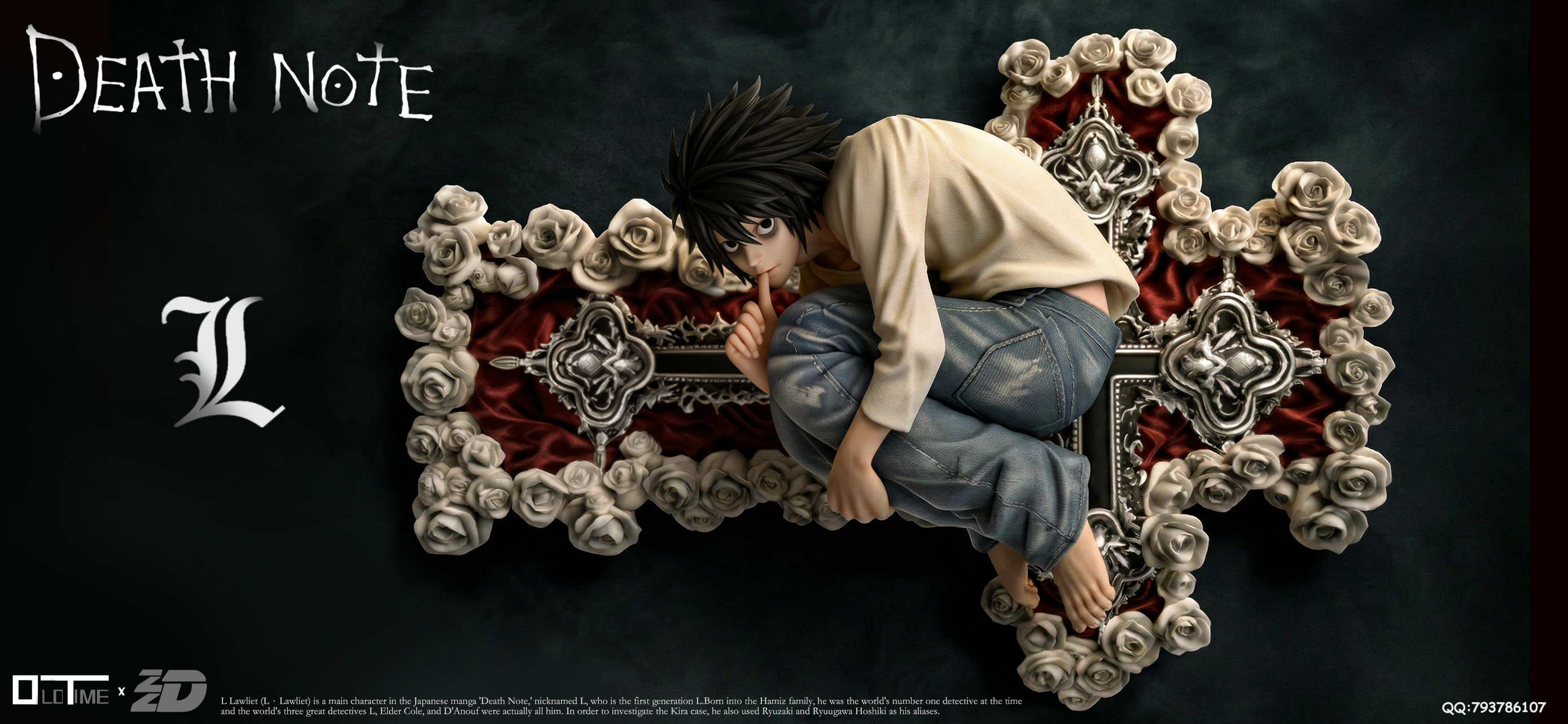 【Pre-sale】1/6 Scale L·Lawliet-Old Time X ZZDD Studios