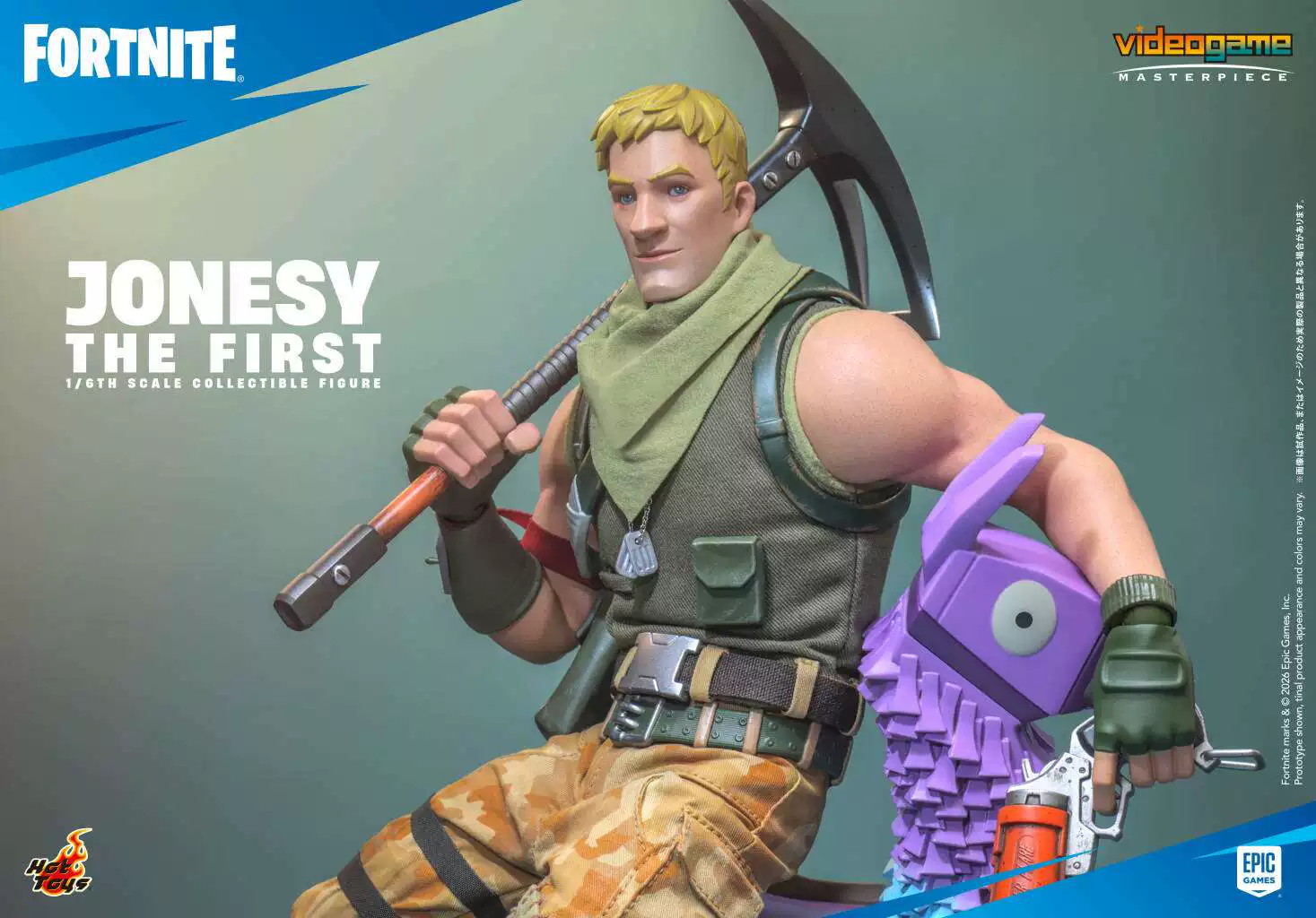 【Pre-sale】1/6 Scale The First Jonesy-Fortnite-Hot Toys Studio