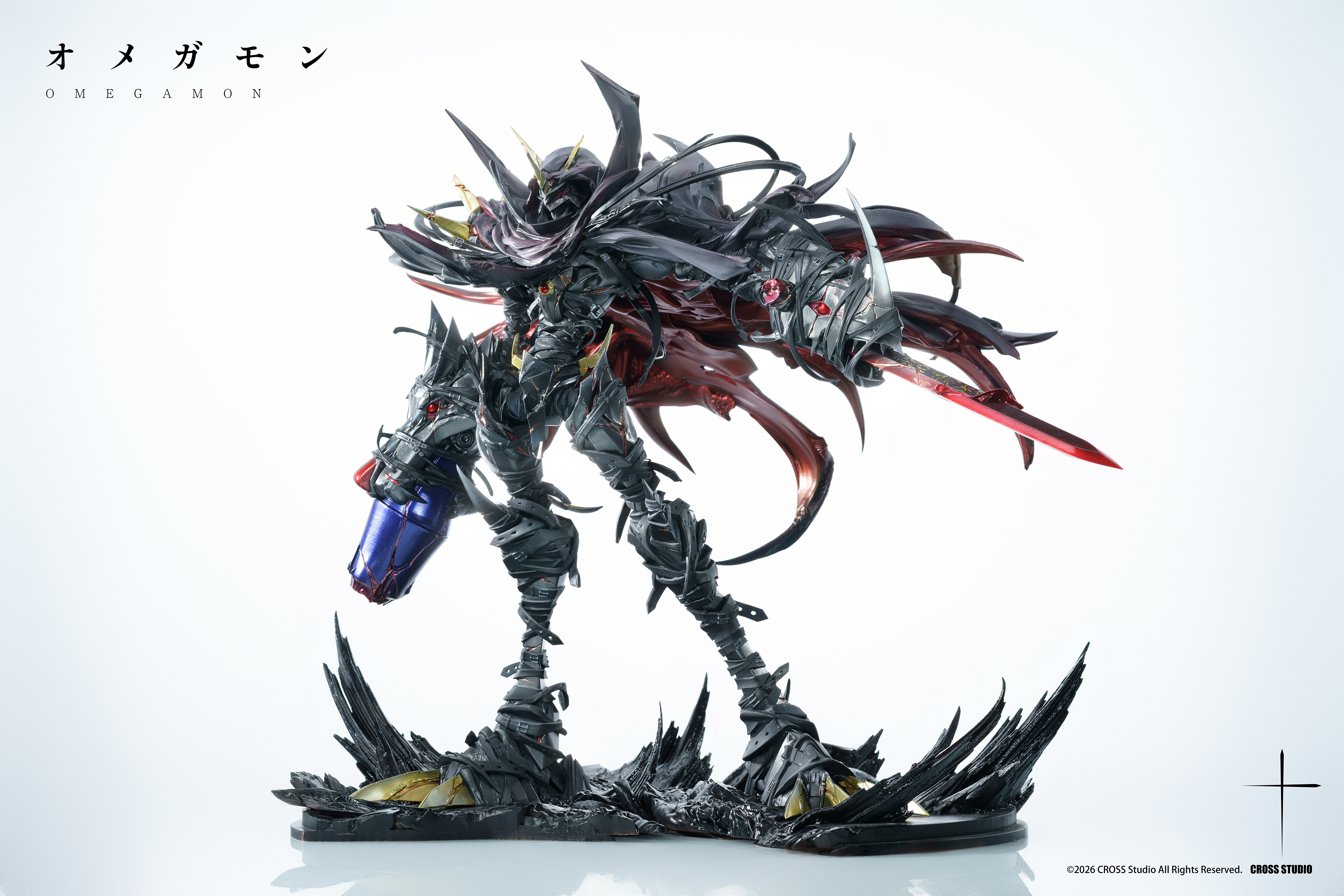 【Pre-sale】Omegamon Zwart-Digimon Adventure-Cross Studio