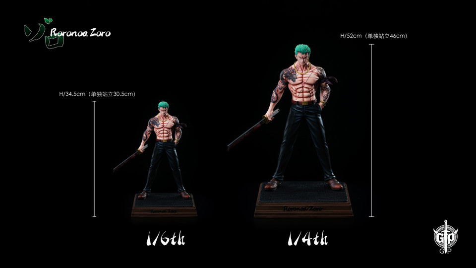 【Pre-sale】1/6 and 1/4 Scale Zoro-GP Studio