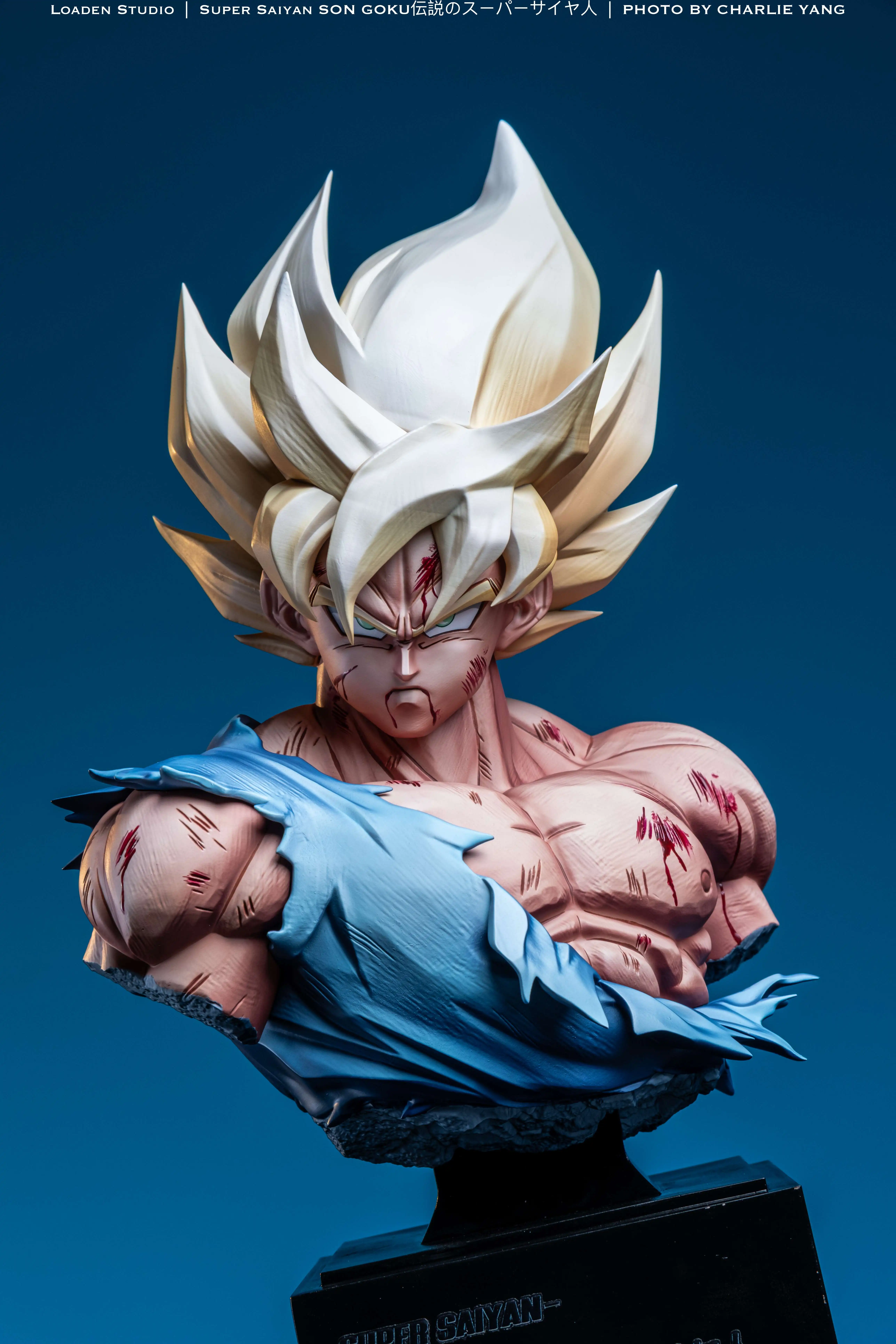 【Pre-sale】1/3 Scale 007 Bust of SS Goku-Dragon Ball-LoaDen Studio