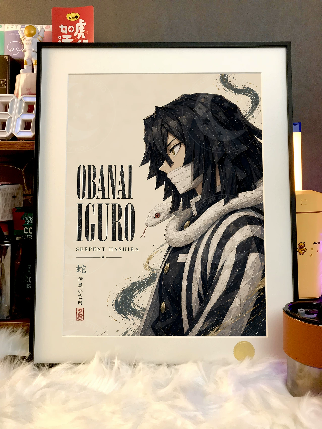 【Pre-sale】Decorative Painting of Kanroji Mitsuri and Iguro Obanai-Demon Slayer-XingKong Studio