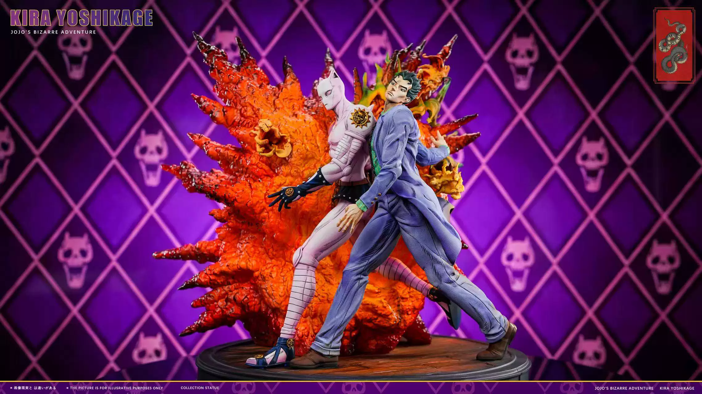 【Pre-sale】1/6 Scale Kira Yoshikage with LED-JoJo's Bizarre Adventure-Meraki Studio