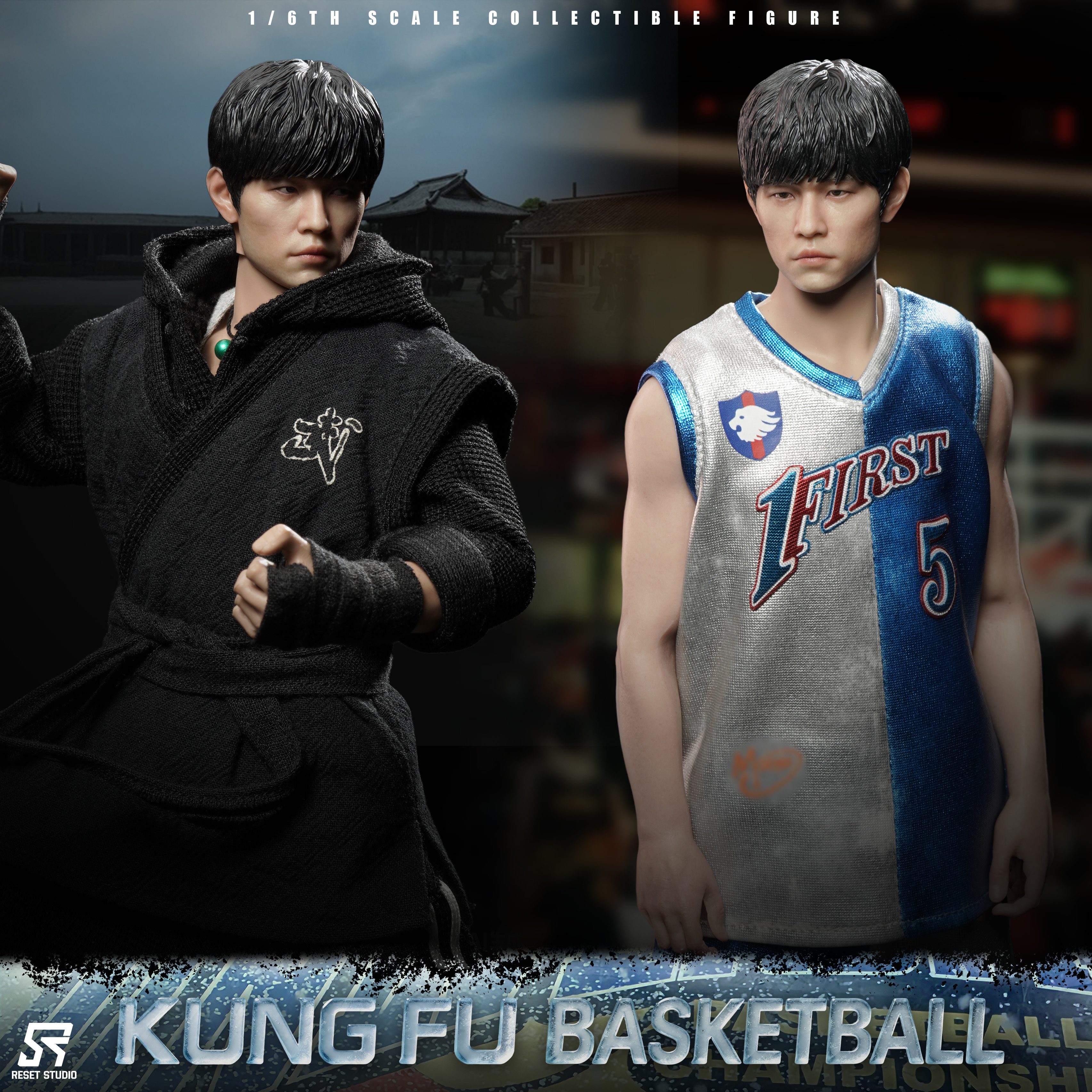 【Pre-sale】1/6 Scale KungFu Basketball AJie-Reset Studio