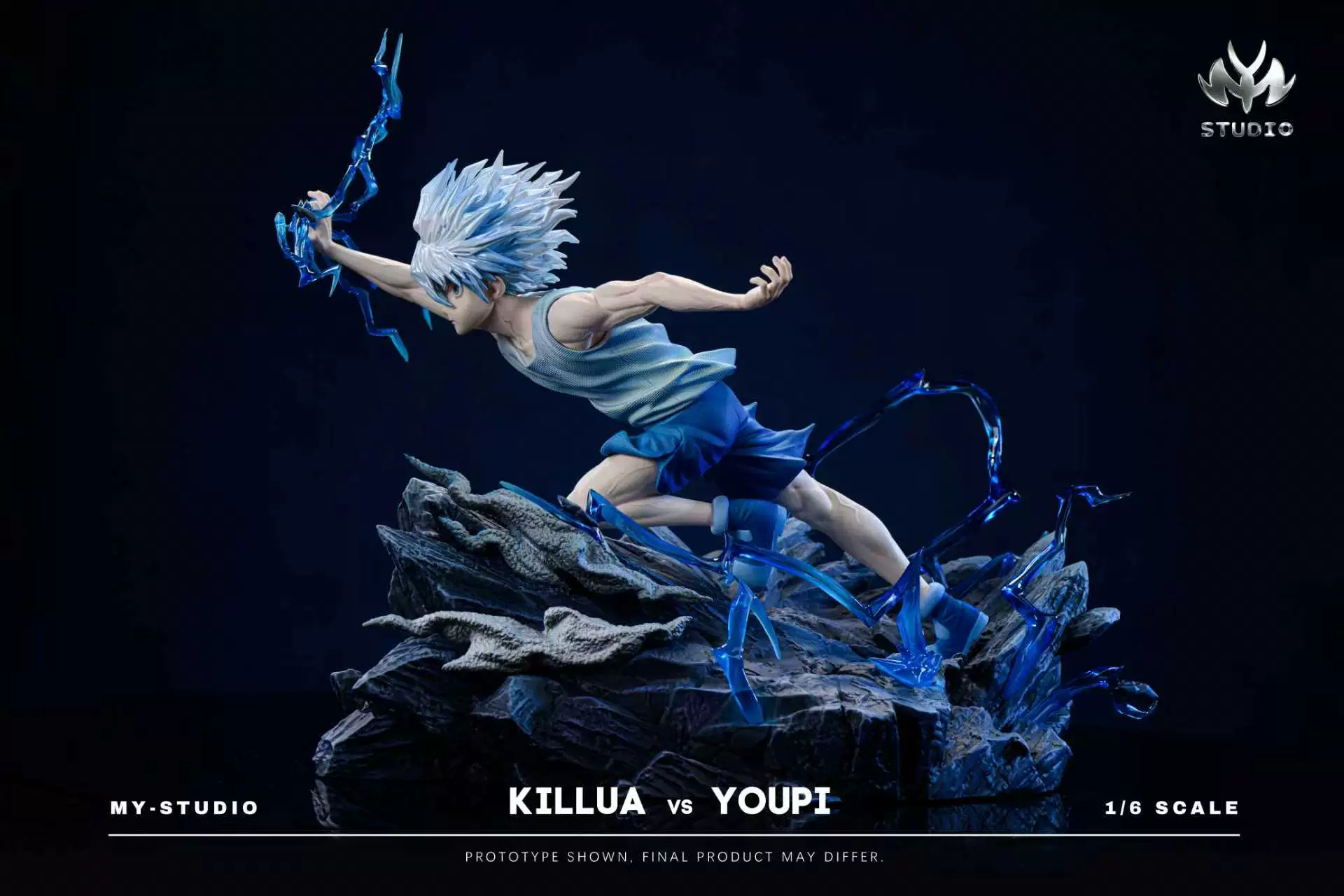 【Pre-sale】1/6 Scale Killua Zoldyck VS Menthuthuyoupi-Hunter X Hunter-MY Studio