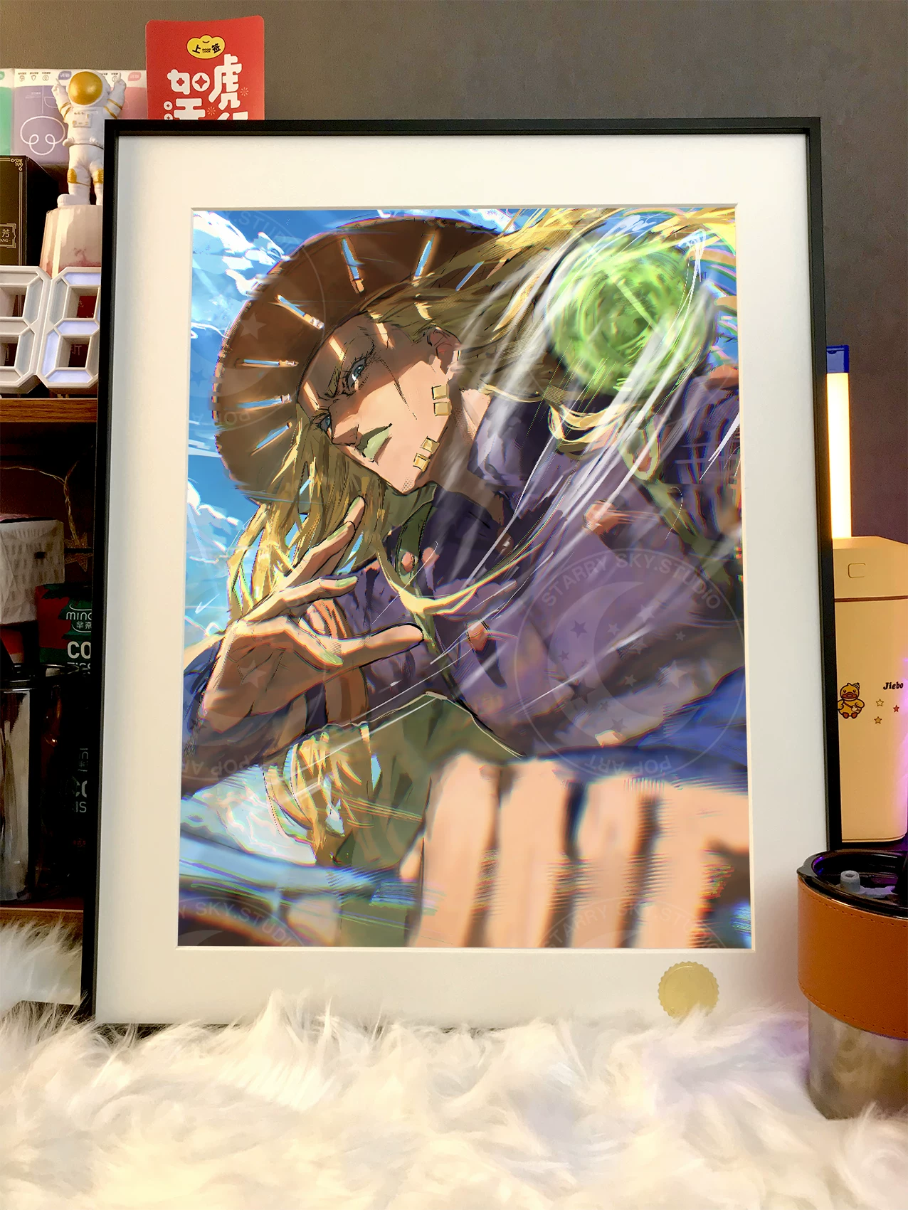 【Pre-sale】Decorative Painting of Julius Caesar Zeppeli-JoJo's Bizarre Adventure-XingKong Studio