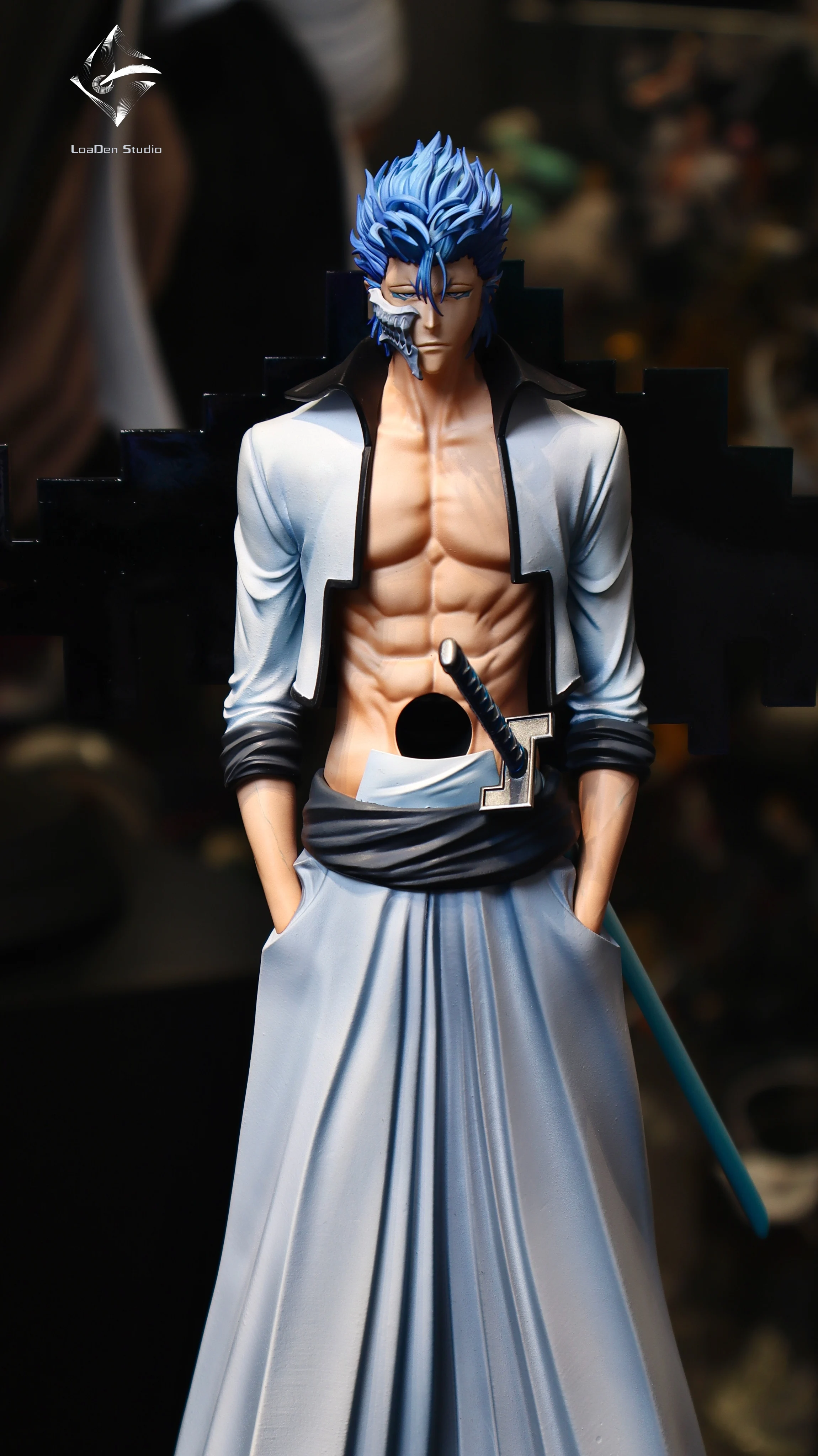 【Pre-sale】1/6 Scale 004 Grimmjow Jaegerjaques-Bleach-LoaDen Studio