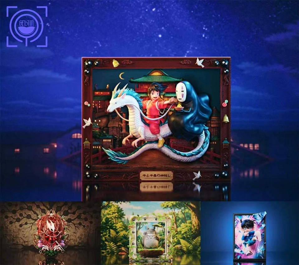 【Pre-sale】Chihiro, Haku and No face Card-Spirited Away-GEISHA Studio