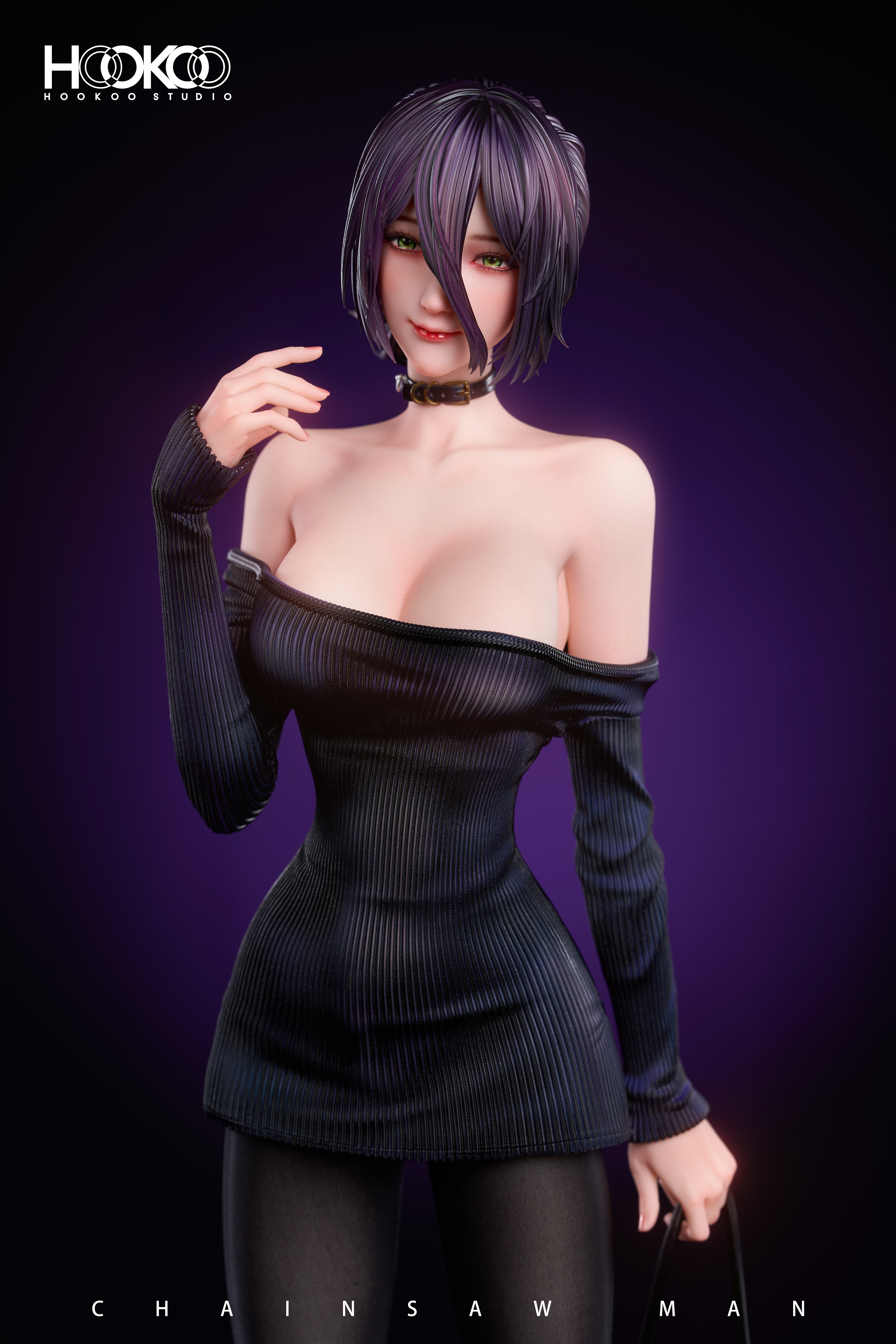 【Pre-sale】1/4 Scale Coffee Girl Reze-Chainsaw Man-HOOKOO Studio