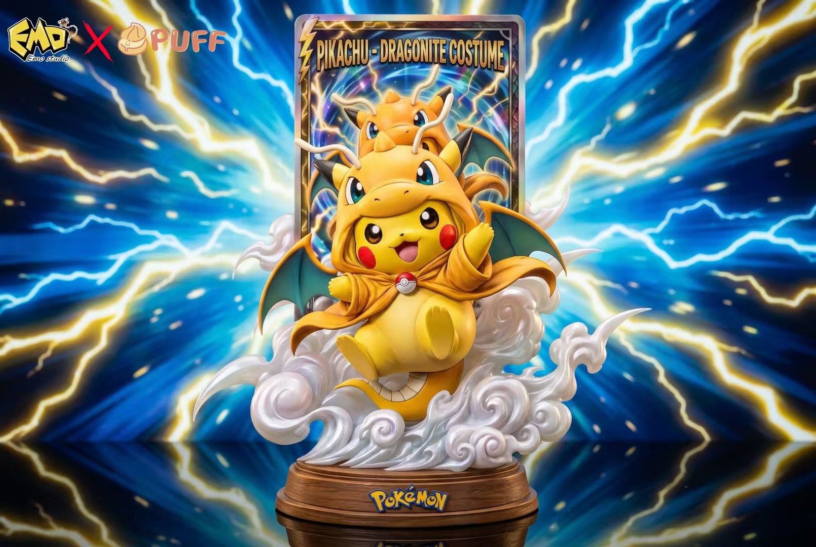 【Pre-sale】006 Dragonite Pikachu-Pokemon-Emo X Puff Studio