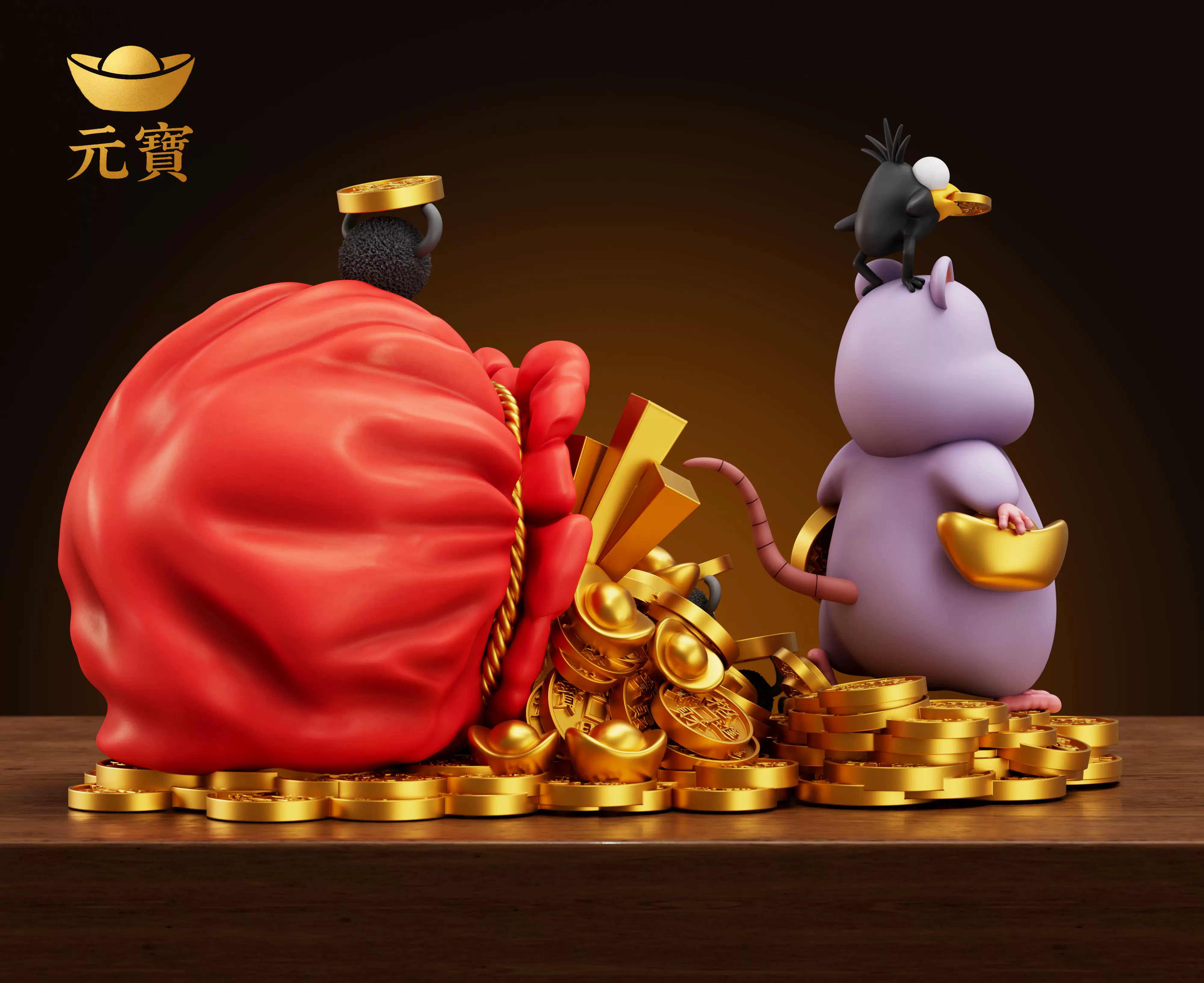 【Pre-sale】Wealth Attraction Boh-YuanBao Studio