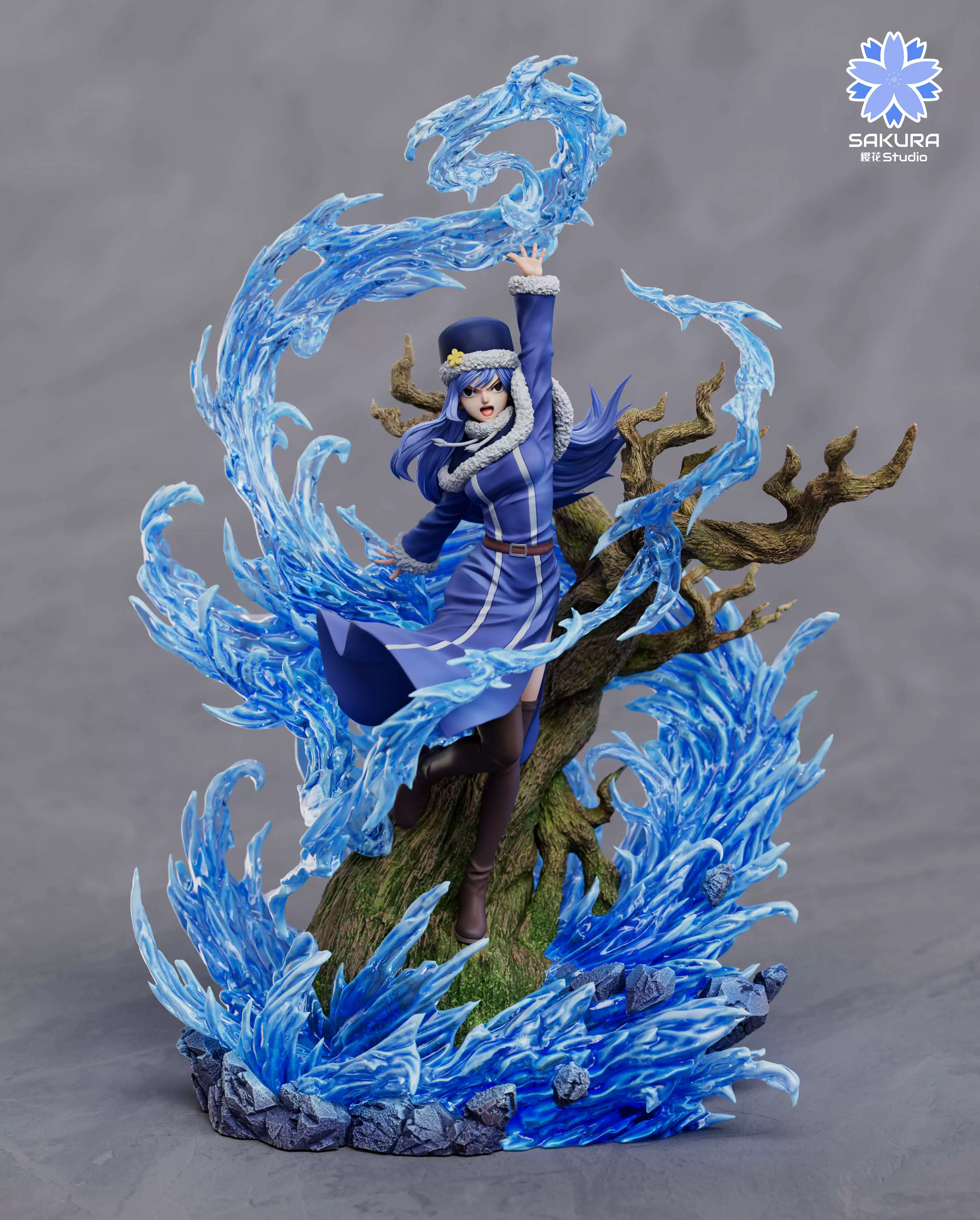 【Pre-sale】1/8 Scale Juvia Lockser-FAIRY TAIL-Sakura × More Studio