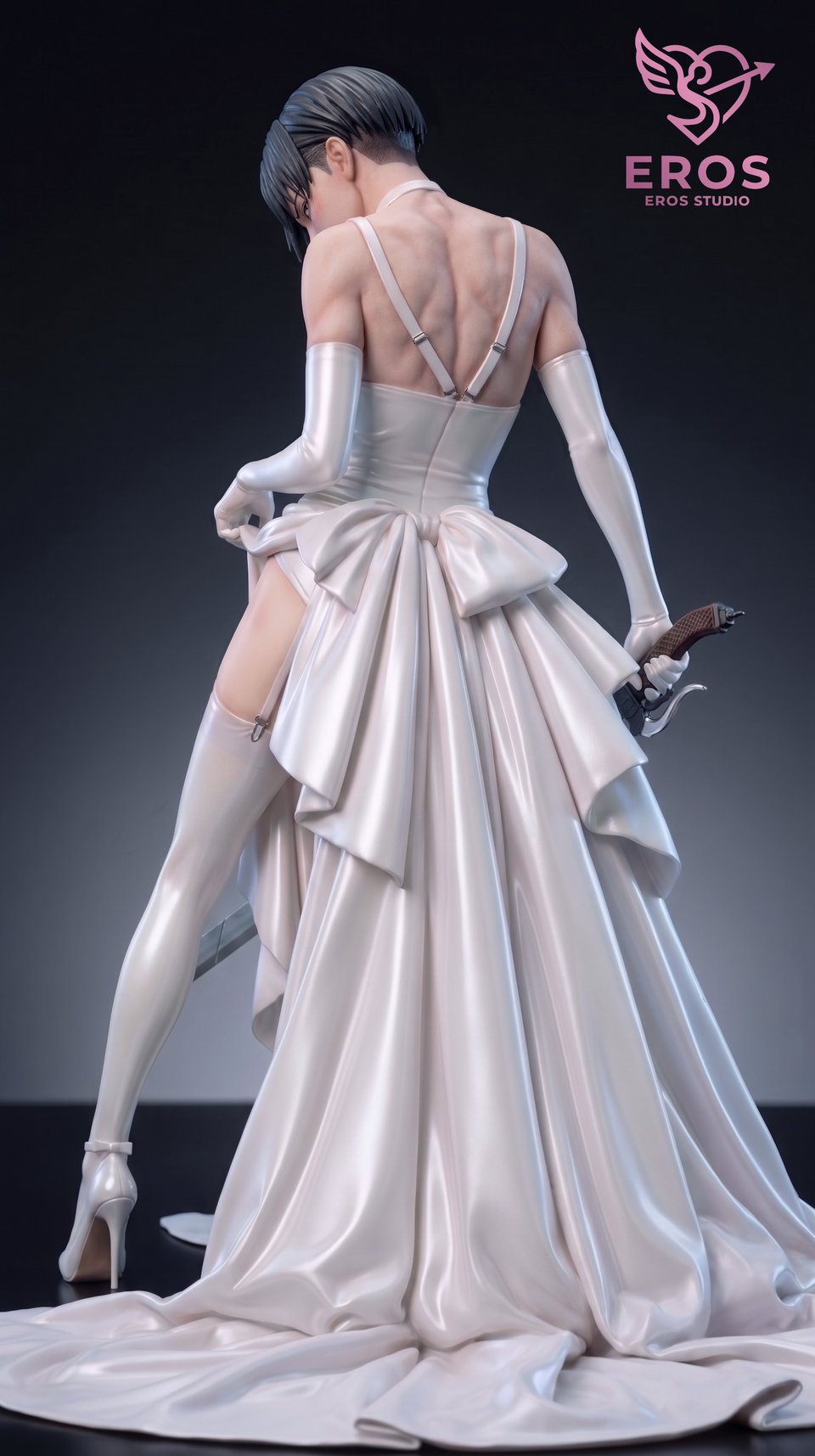 【Pre-sale】1/6 Scale Wedding Dress Levi-Attack on Titan-Eros Studio