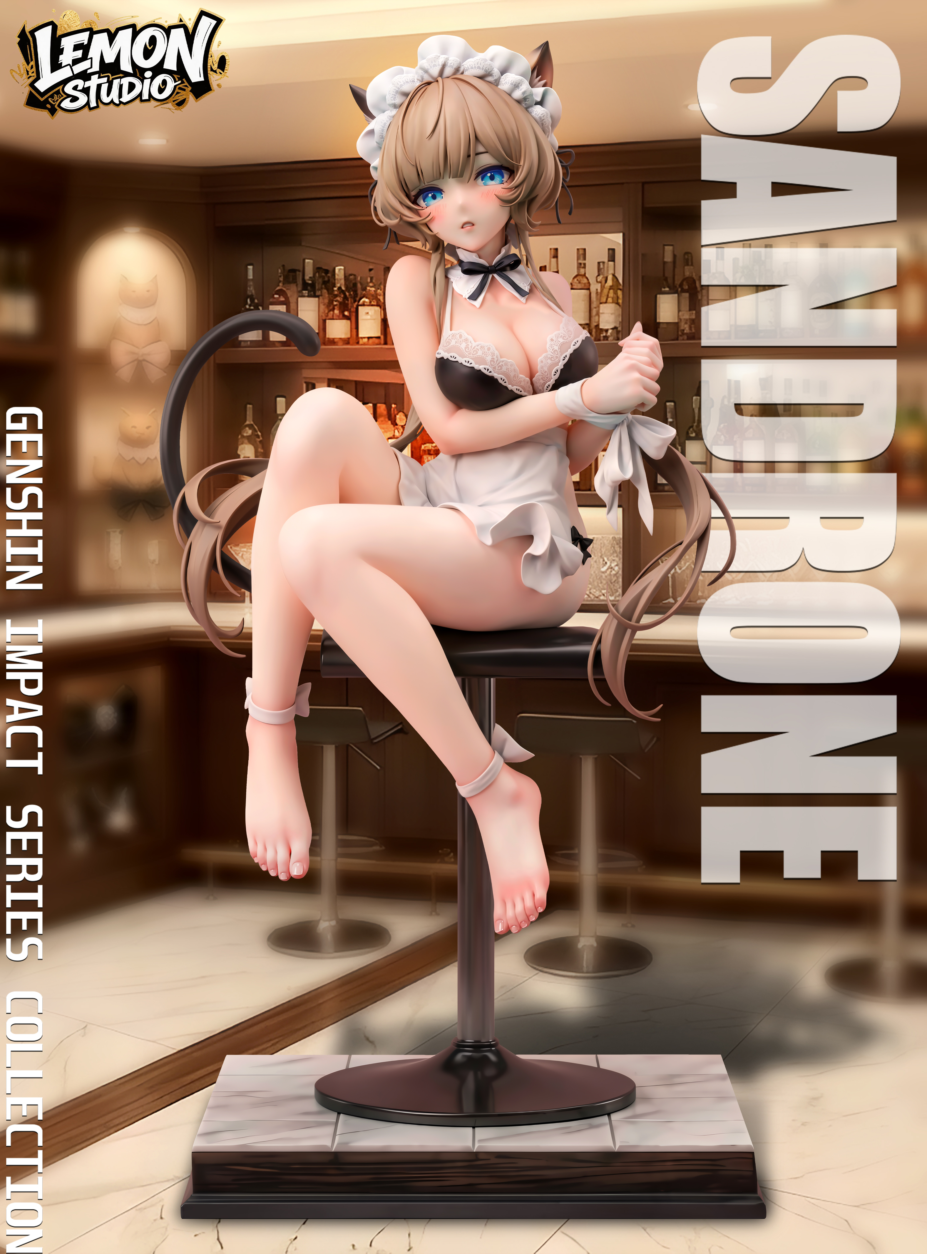【Pre-sale】1/6 Scale Maid Sandrone-Genshin Impact-Lemon Studio