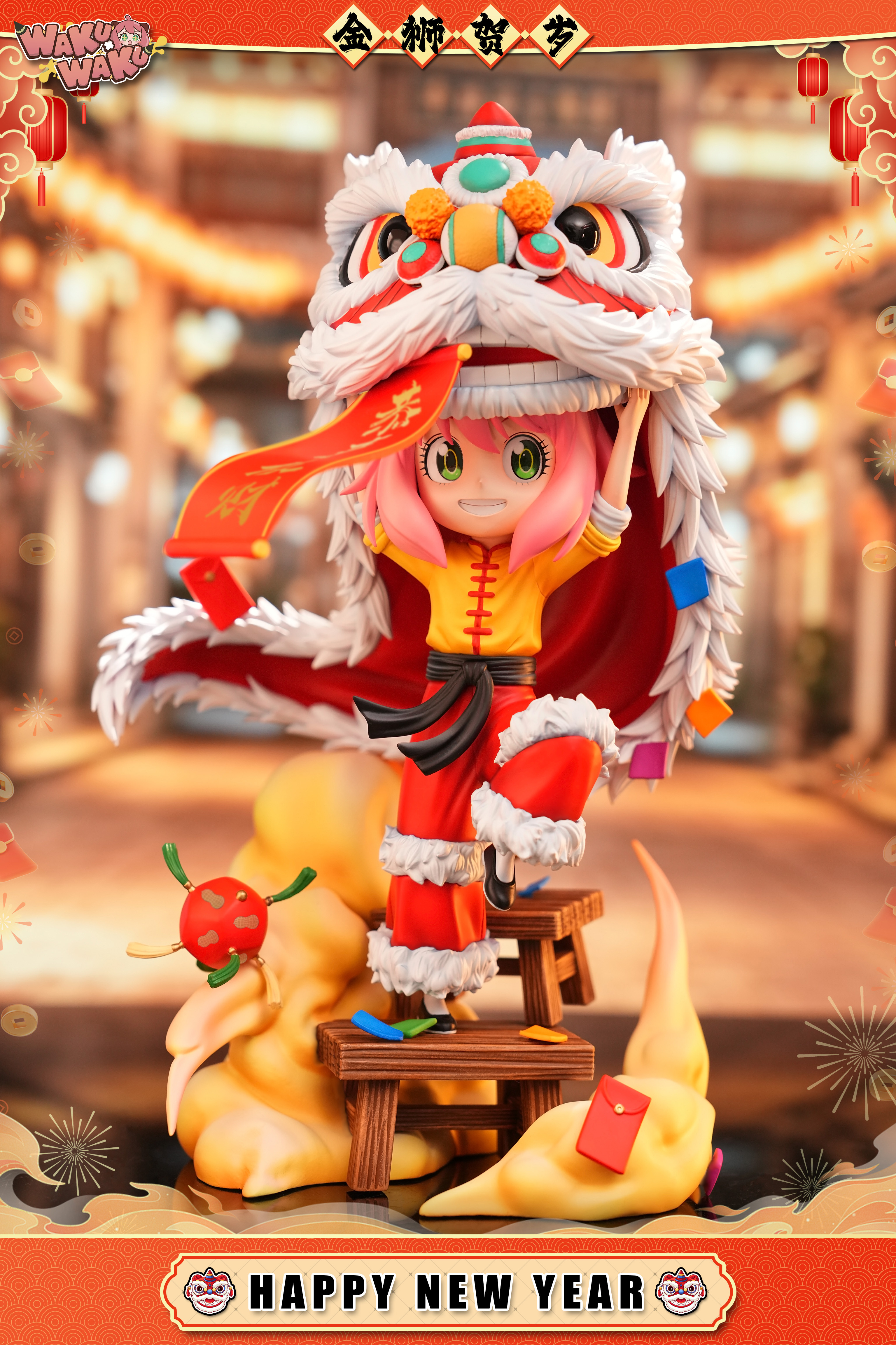 【Pre-sale】Happy New Year Anya-SPY X FAMILY-WAKUWAKU Studio