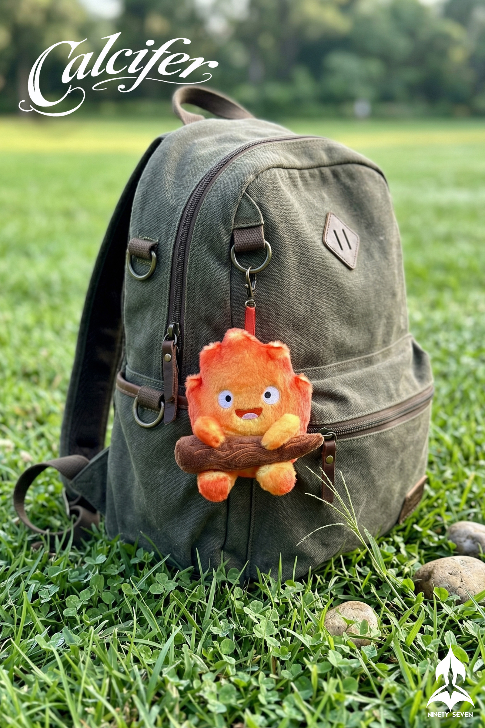 【Pre-sale】Plush Calcifer-Howl's Moving Castle-NINETY SEVEN Studio