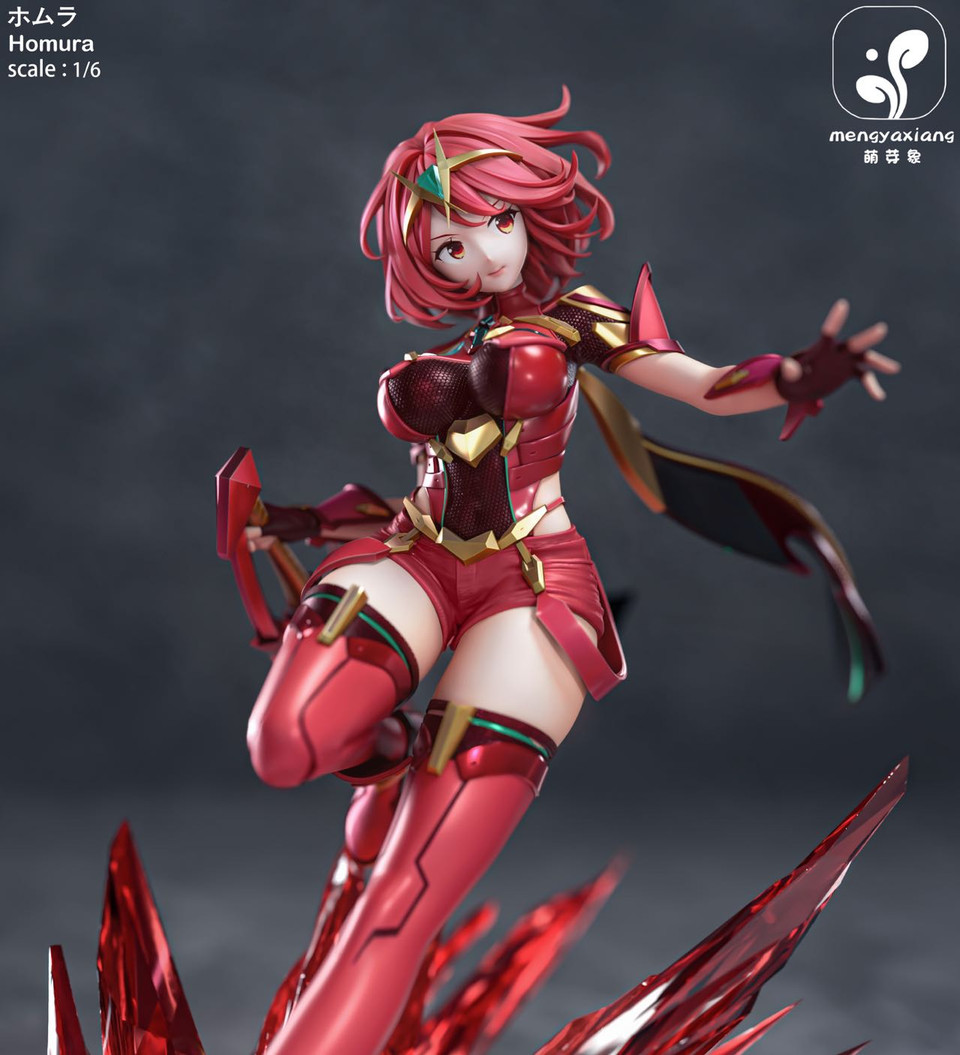 【Pre-sale】1/6 Scale Mythra and Pyra-Xenoblade Chronicles 2-MengYaXiang Studio