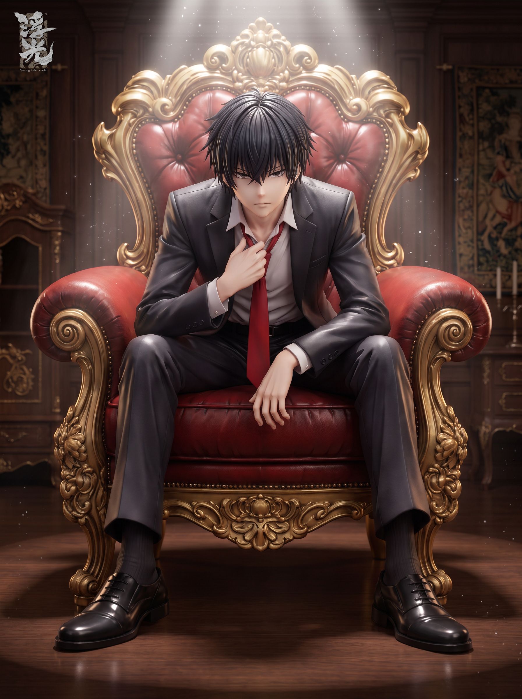 【Pre-sale】004 Throne Hibari Kyōya-HITMAN REBORN!-Floating Light Studio